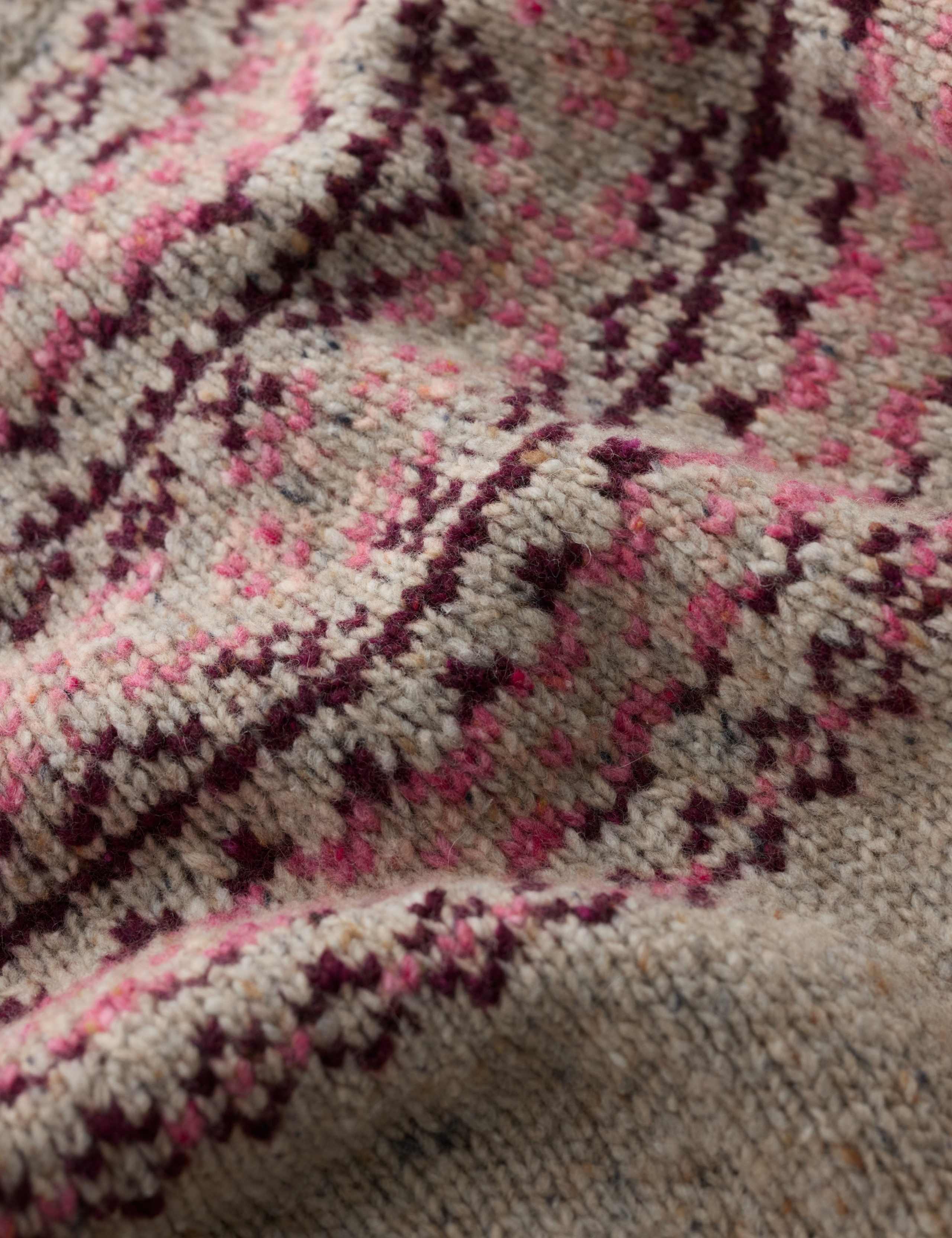 Merino Wool Rich Fair Isle Relaxed Jumper 4 of 6