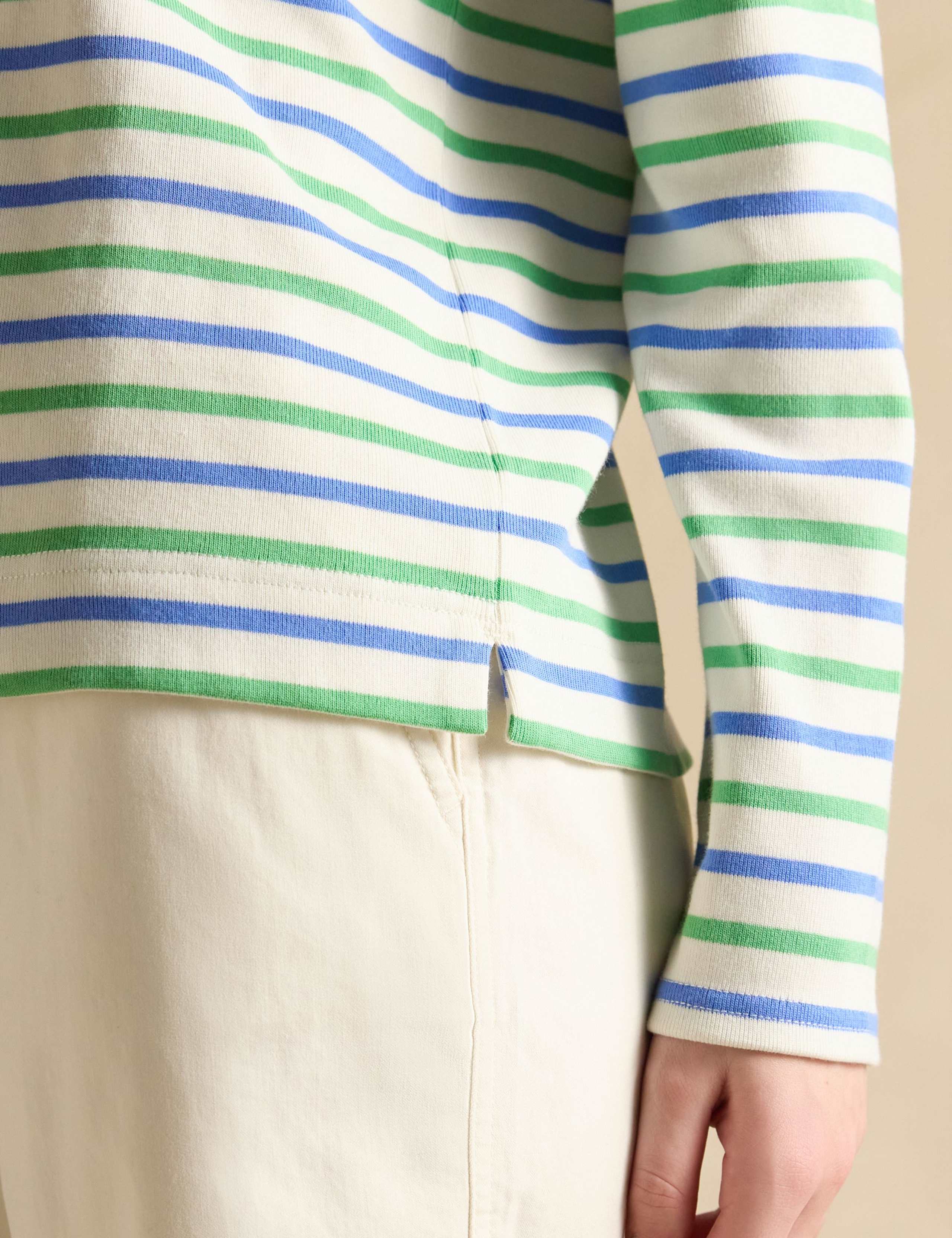 Pure Cotton Striped Top 7 of 7
