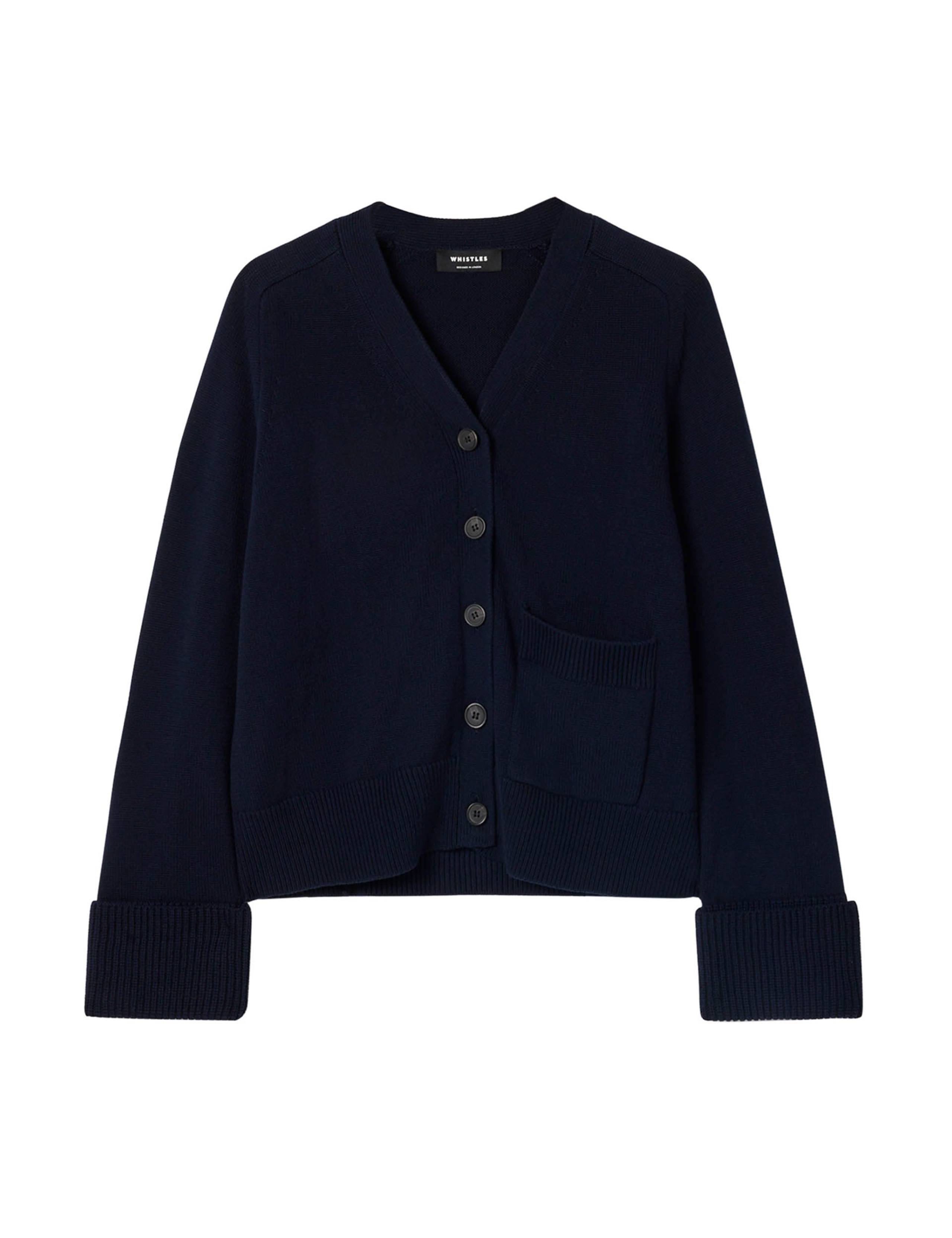 Pure Cotton V-Neck Cardigan 2 of 7