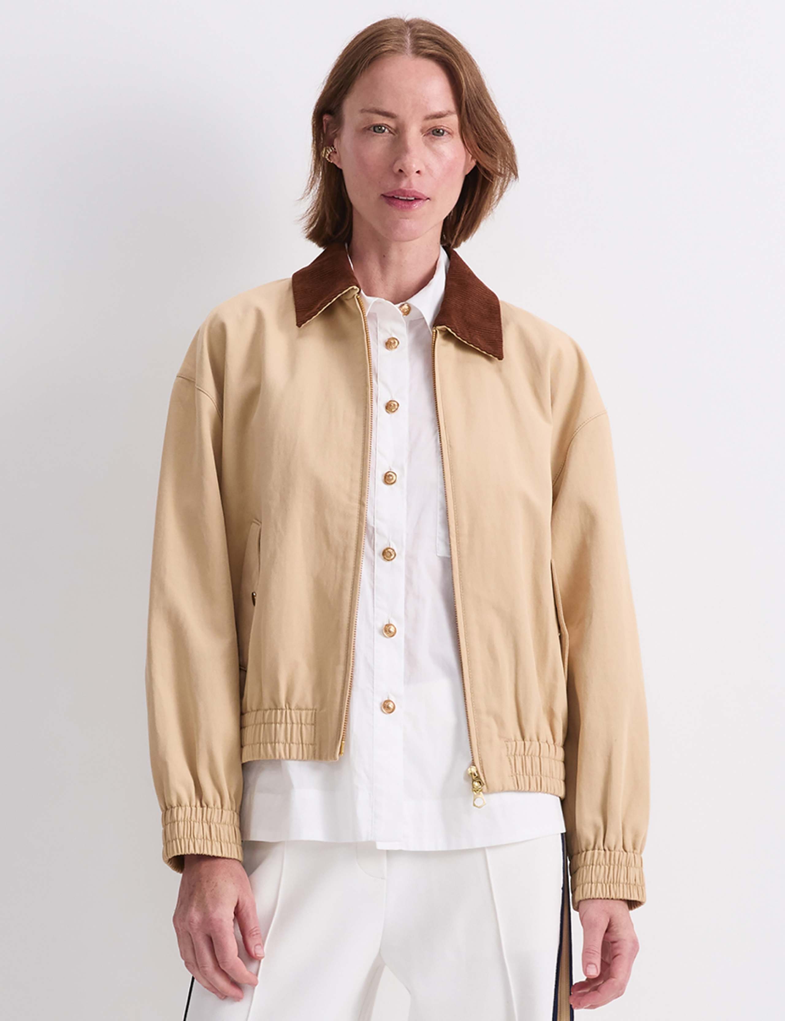 Cotton Rich Bomber Jacket 7 of 8