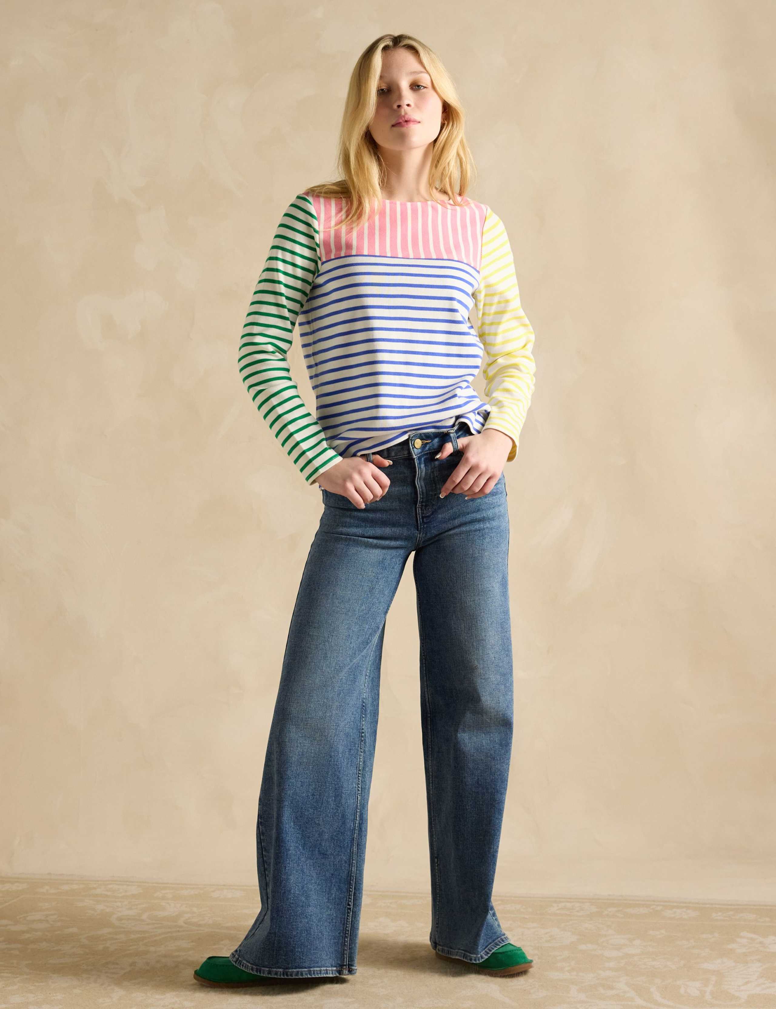 Pure Cotton Striped Top 3 of 6