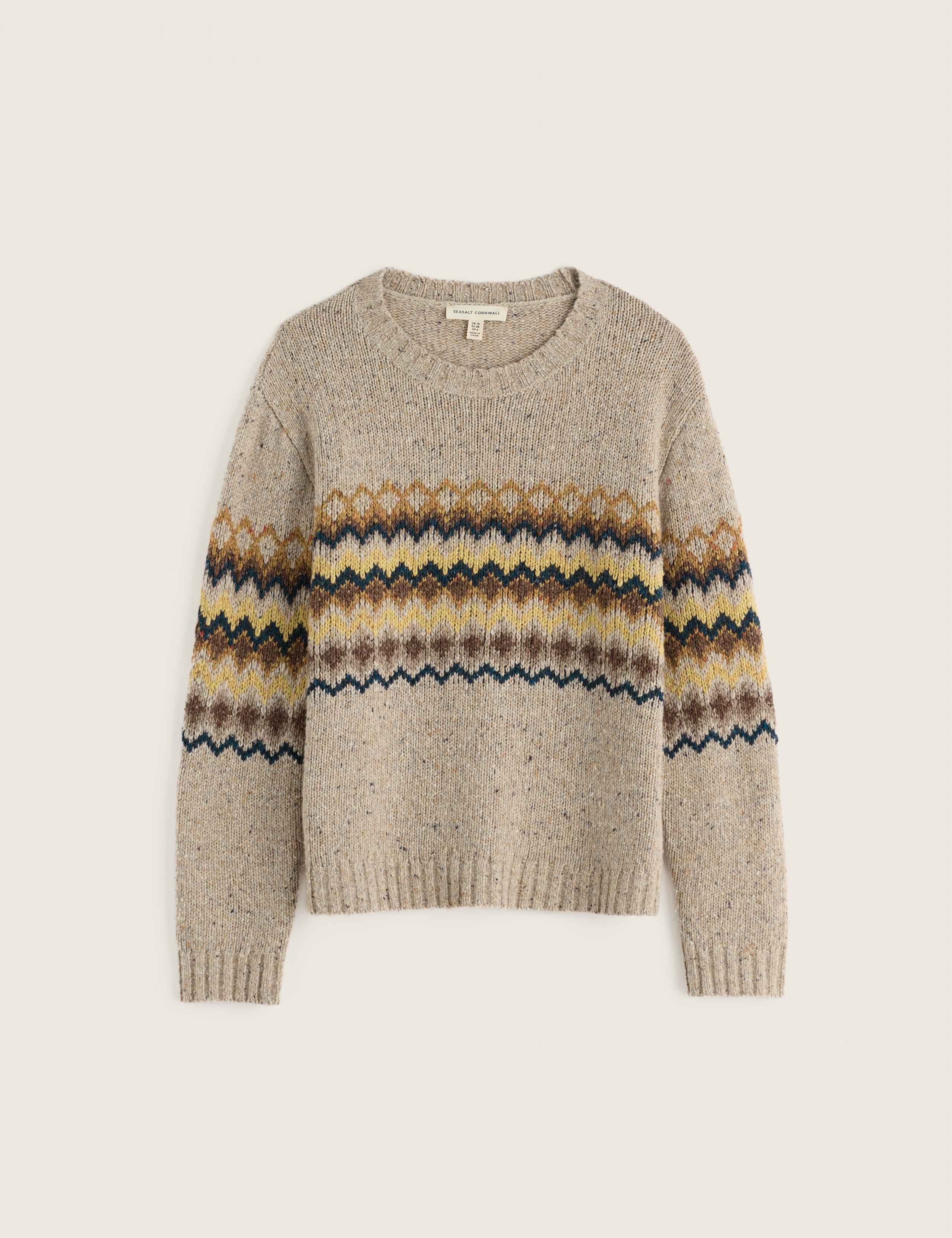 Merino Wool Rich Fair Isle Jumper 2 of 5