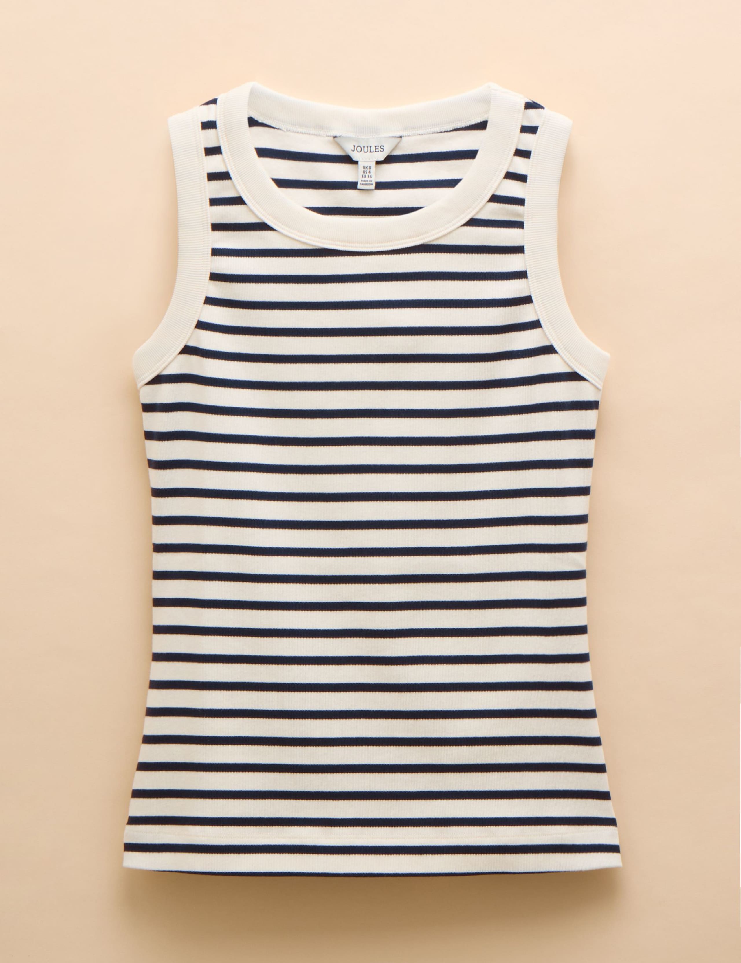 Pure Cotton Striped Vest 2 of 6