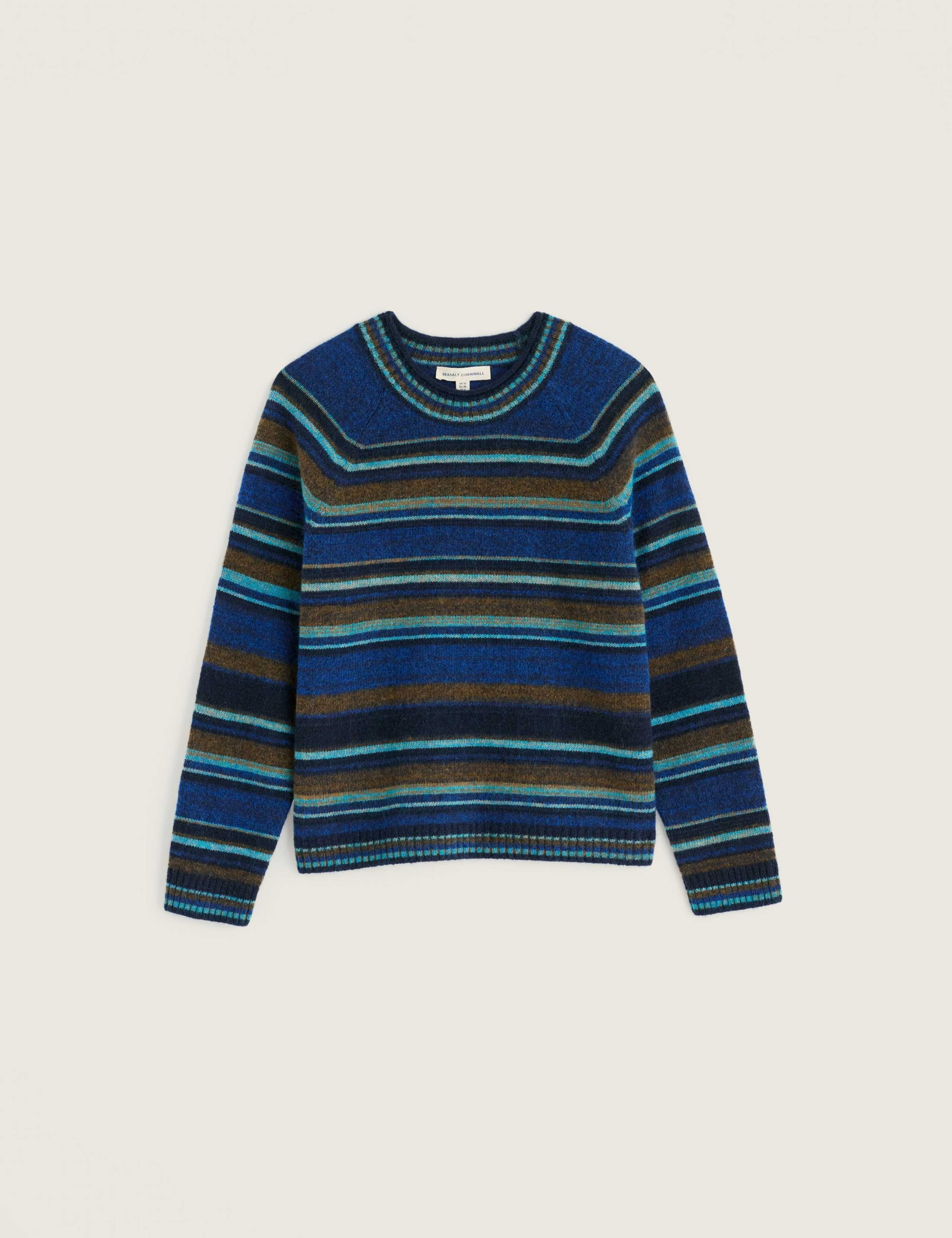 Wool Blend Striped Jumper with Mohair 2 of 5