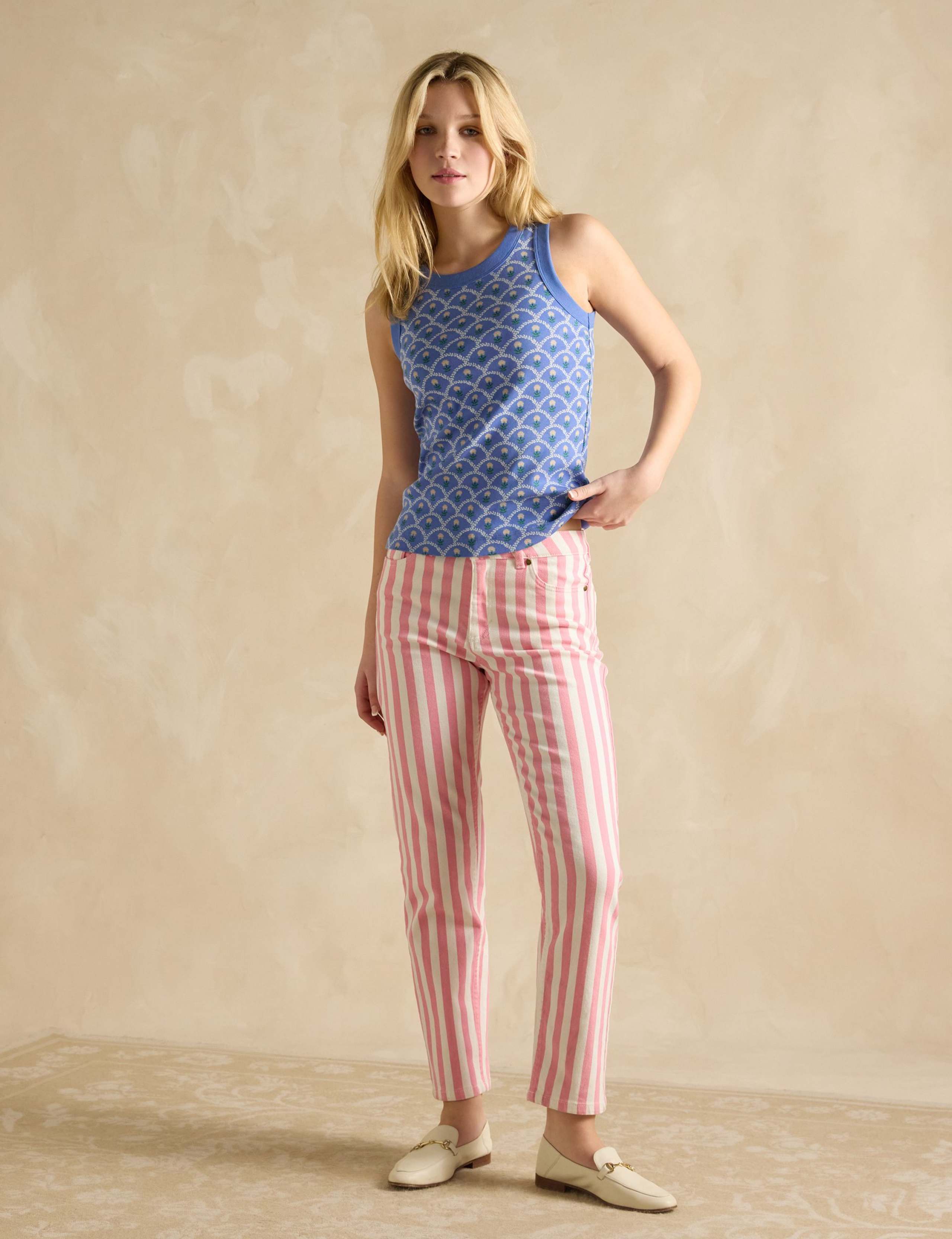 Pure Cotton Printed Vest 3 of 6