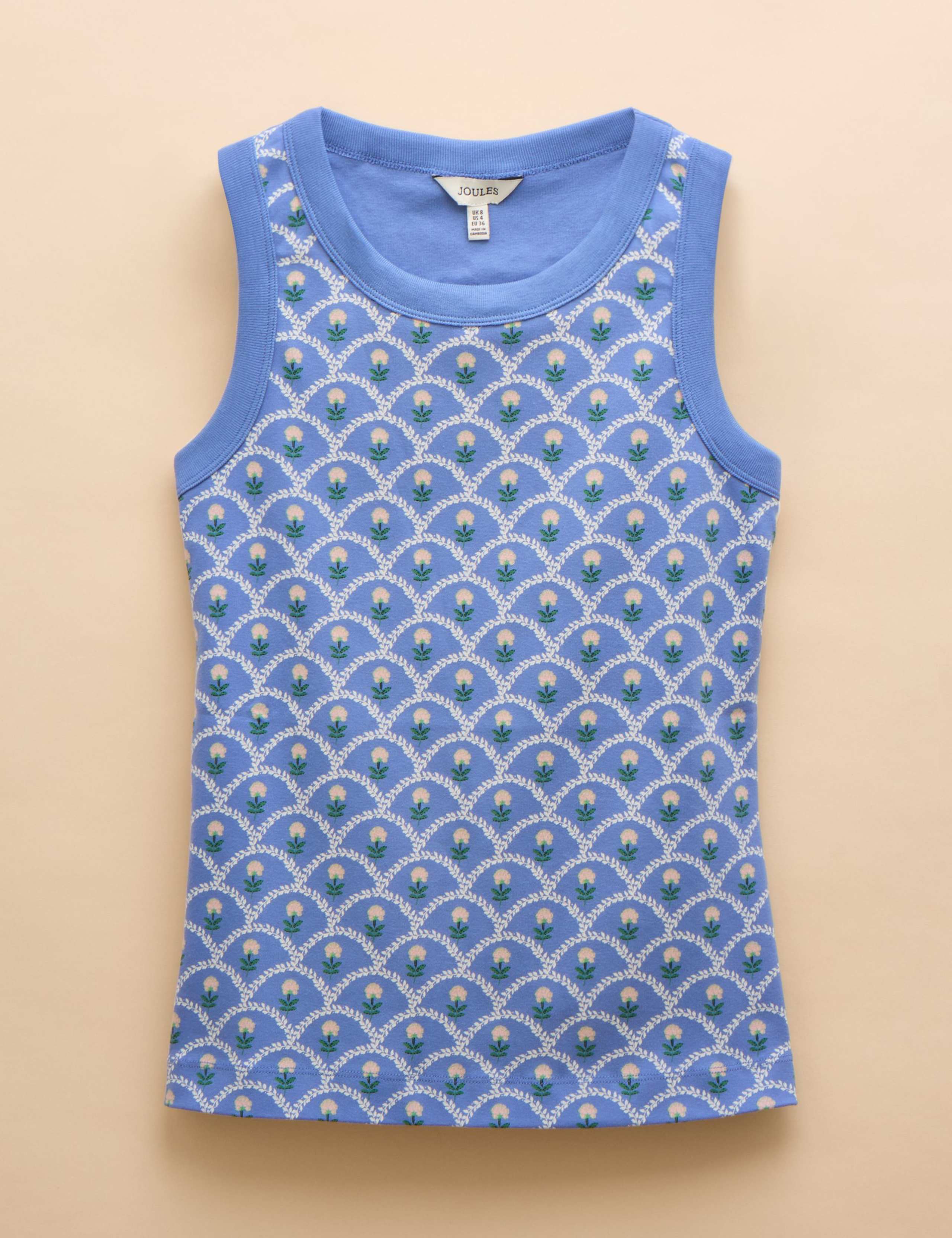 Pure Cotton Printed Vest 2 of 6