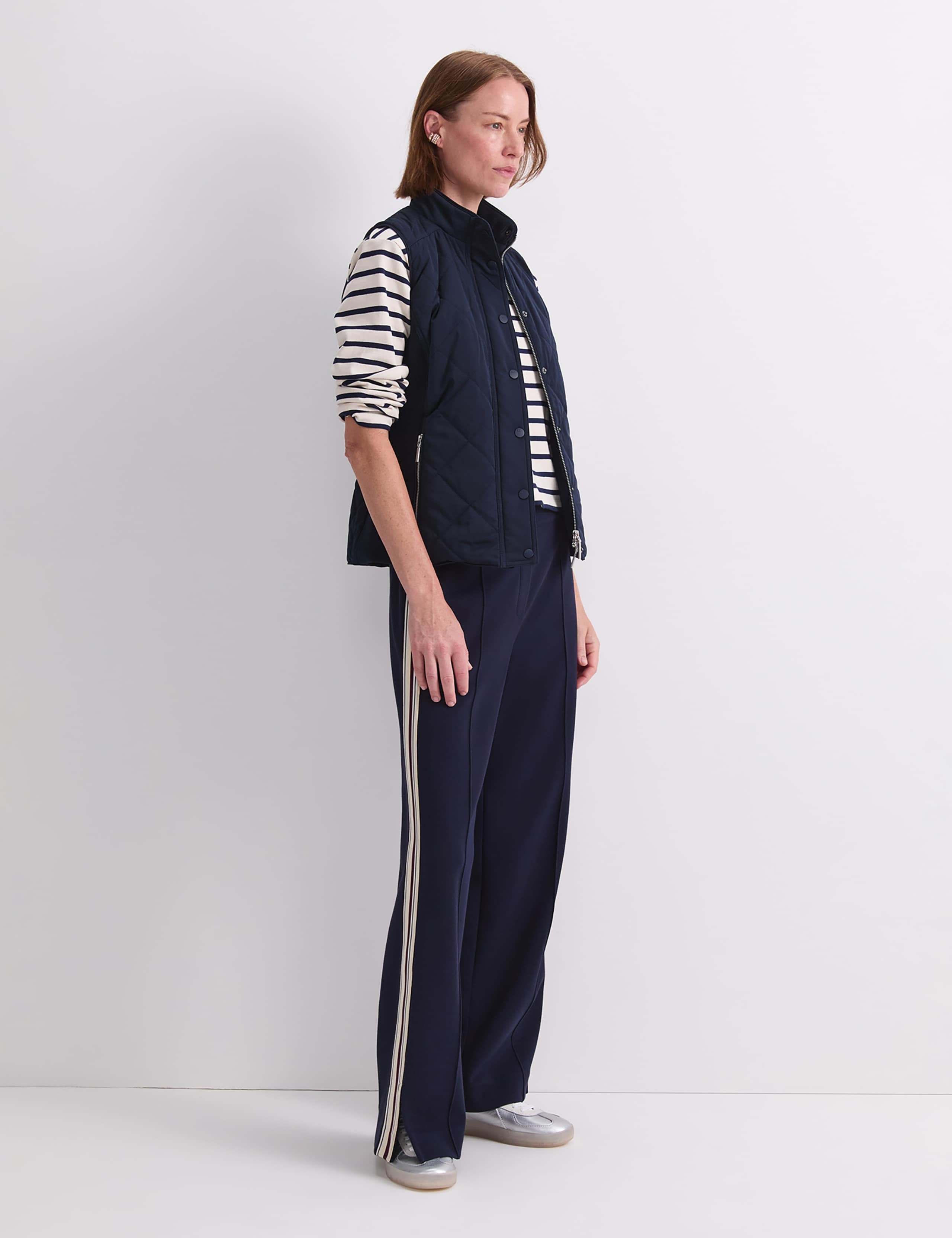 Quilted High Neck Gilet 5 of 7