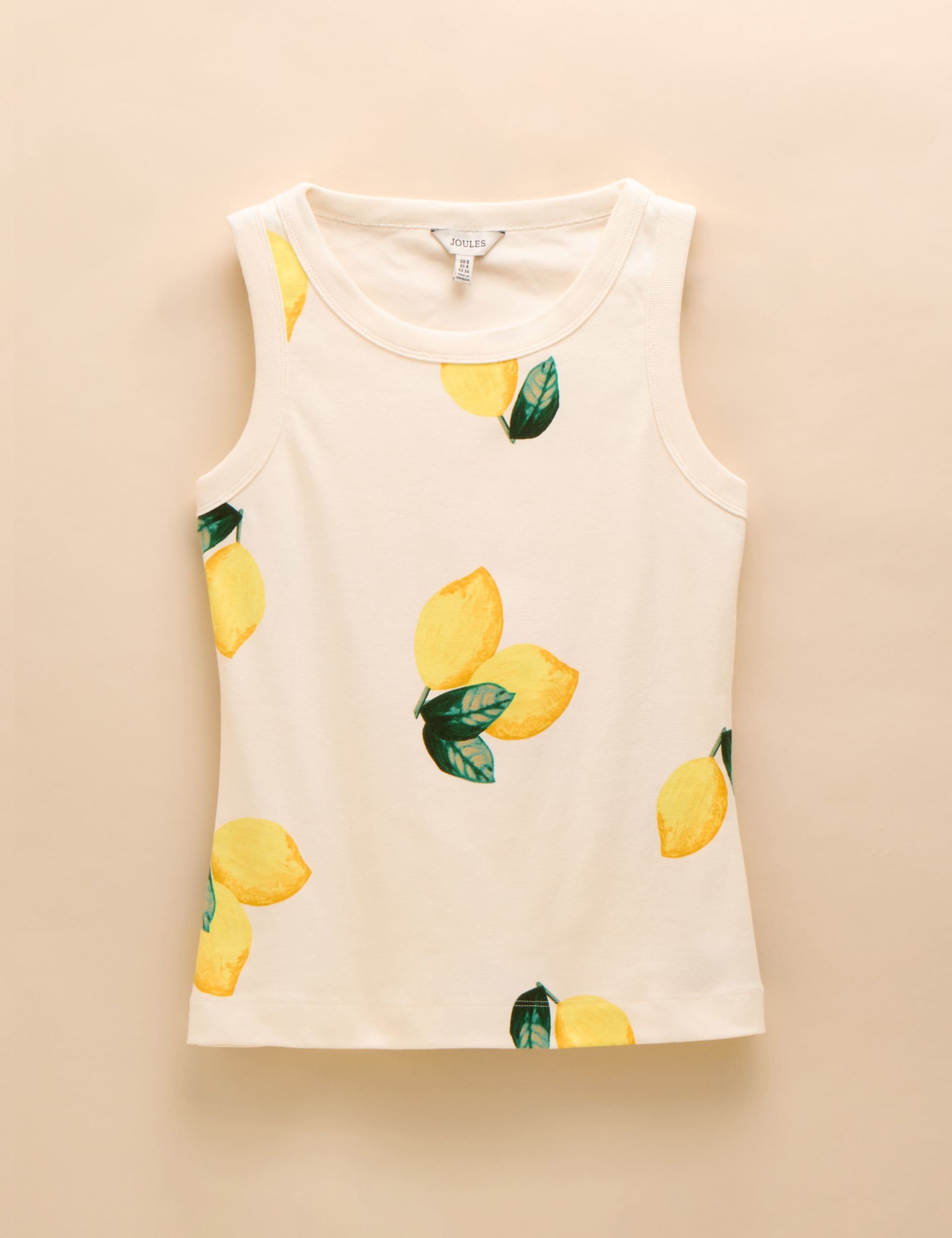 Pure Cotton Fruit Print Vest 2 of 6