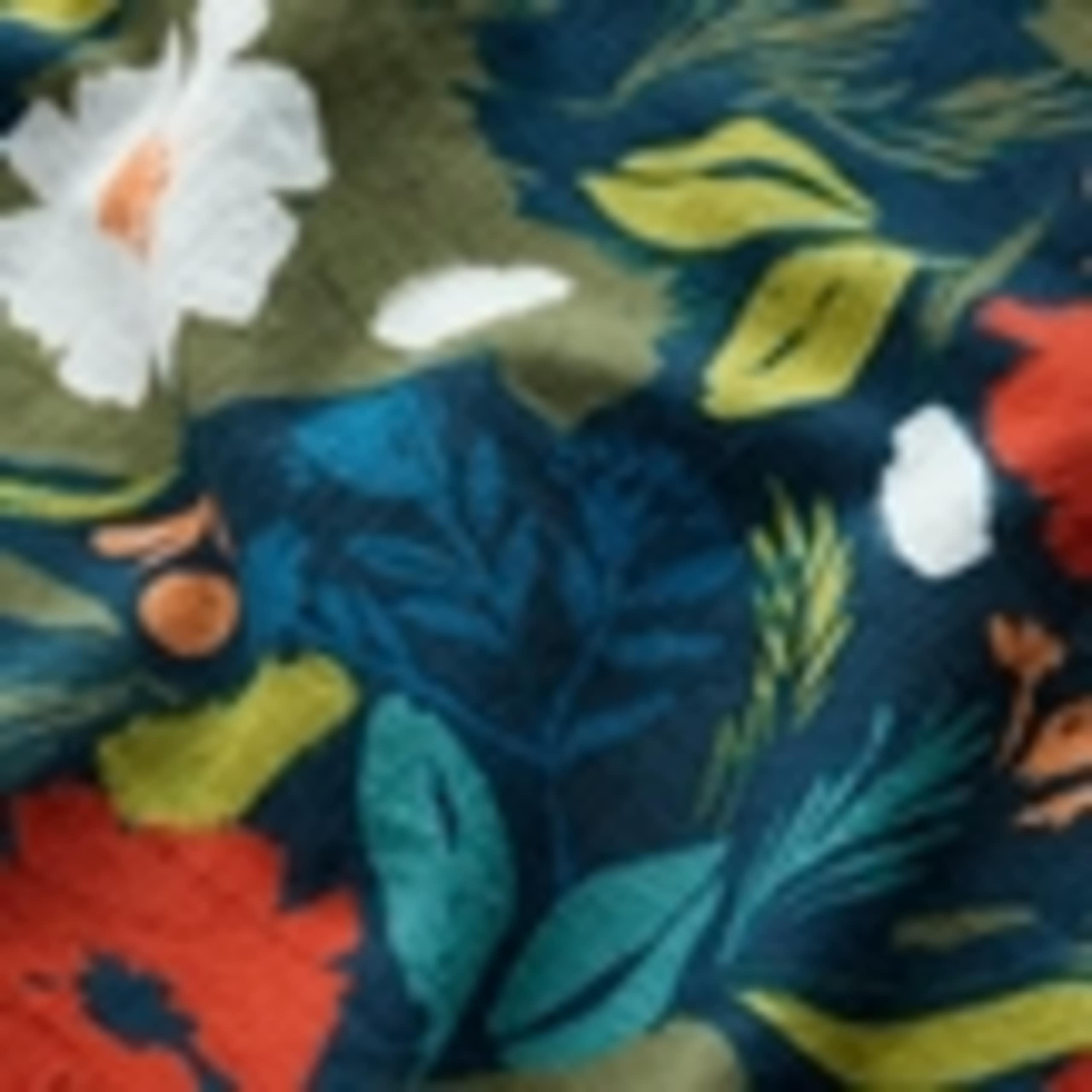 Pure Cotton Floral Knee Length Shift Dress 5 of 5