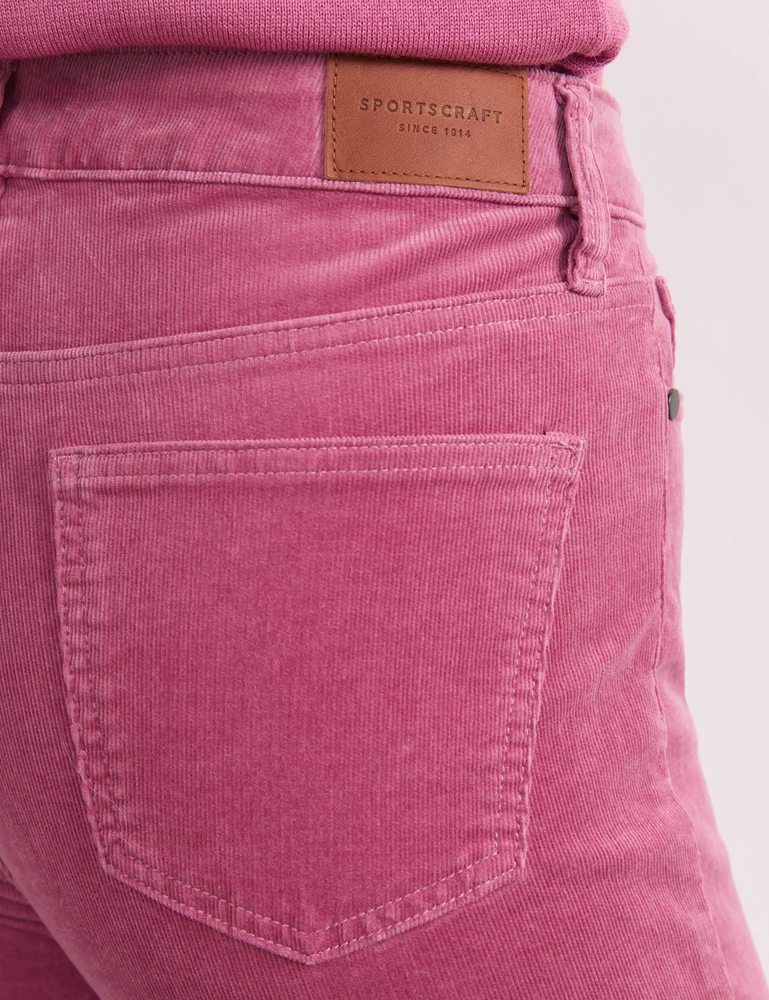 Cord High Waisted Straight Leg Jeans 6 of 6
