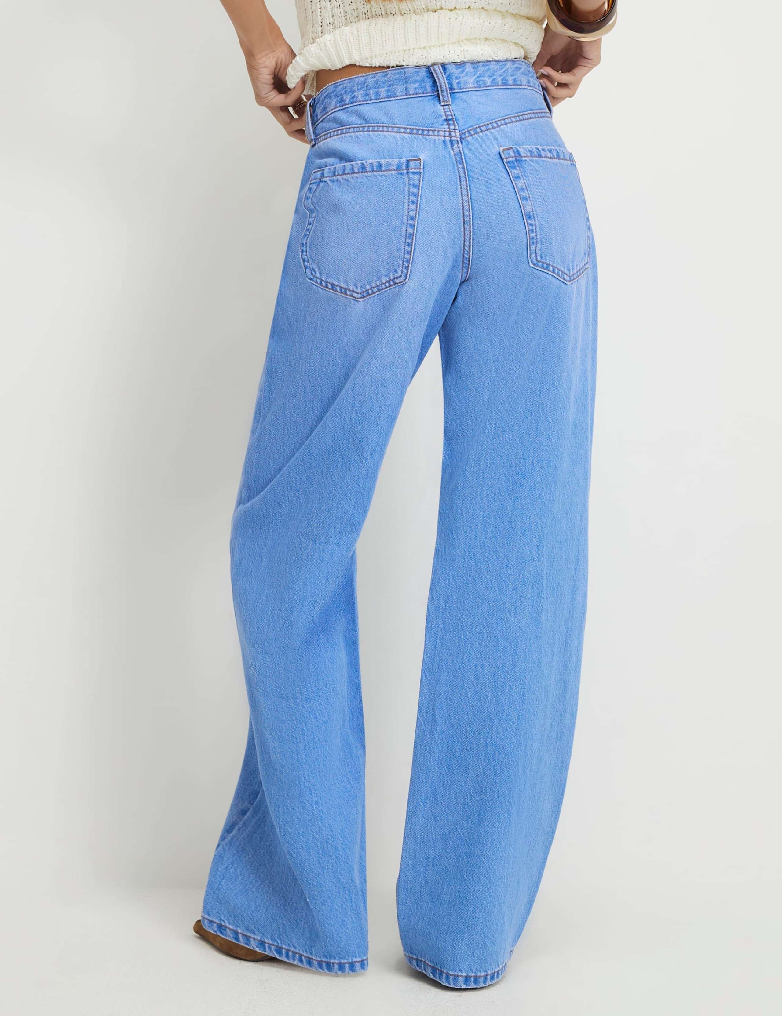 Relaxed Mid Rise Straight Leg Jeans 5 of 5