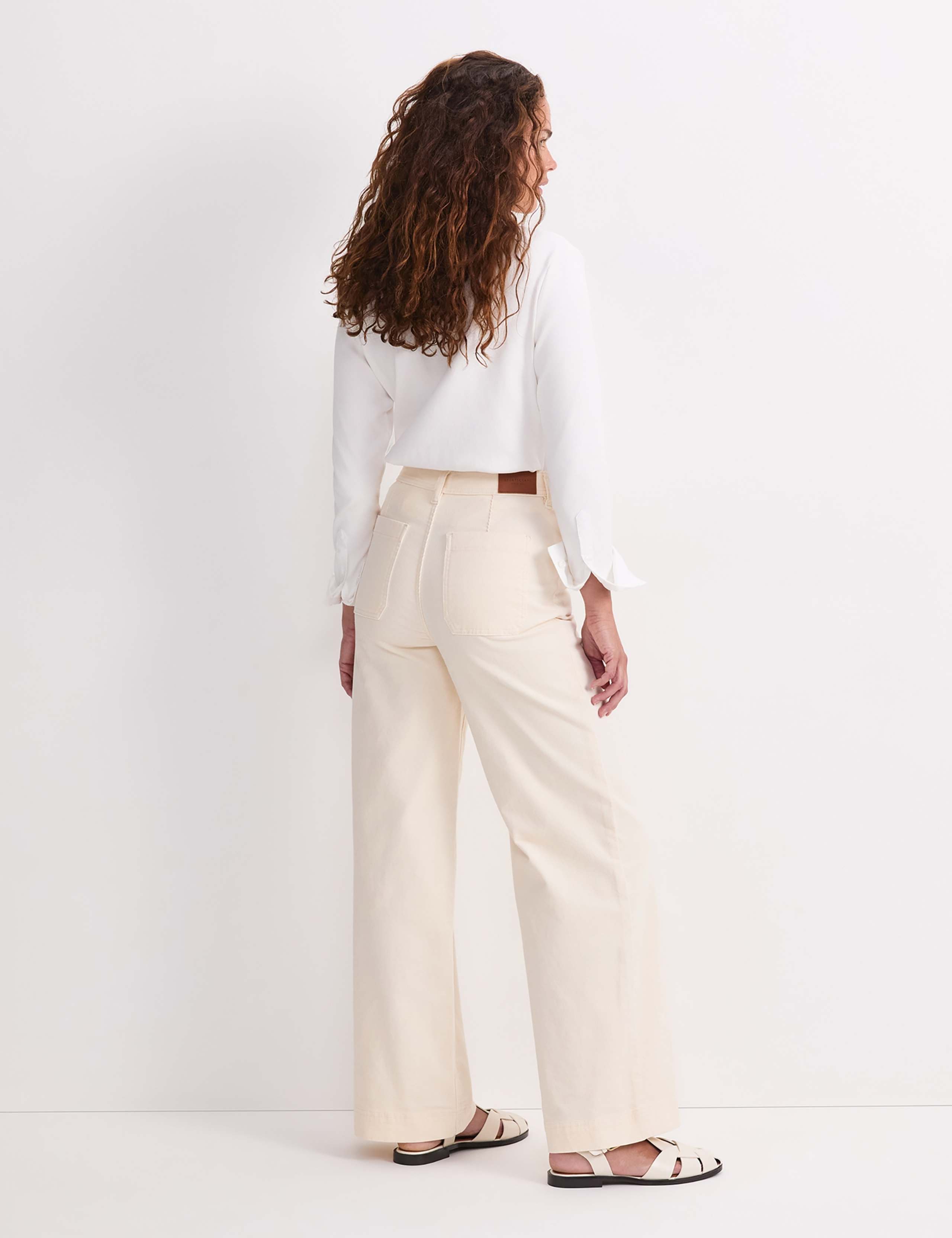 High Waisted Wide Leg Jeans 3 of 4
