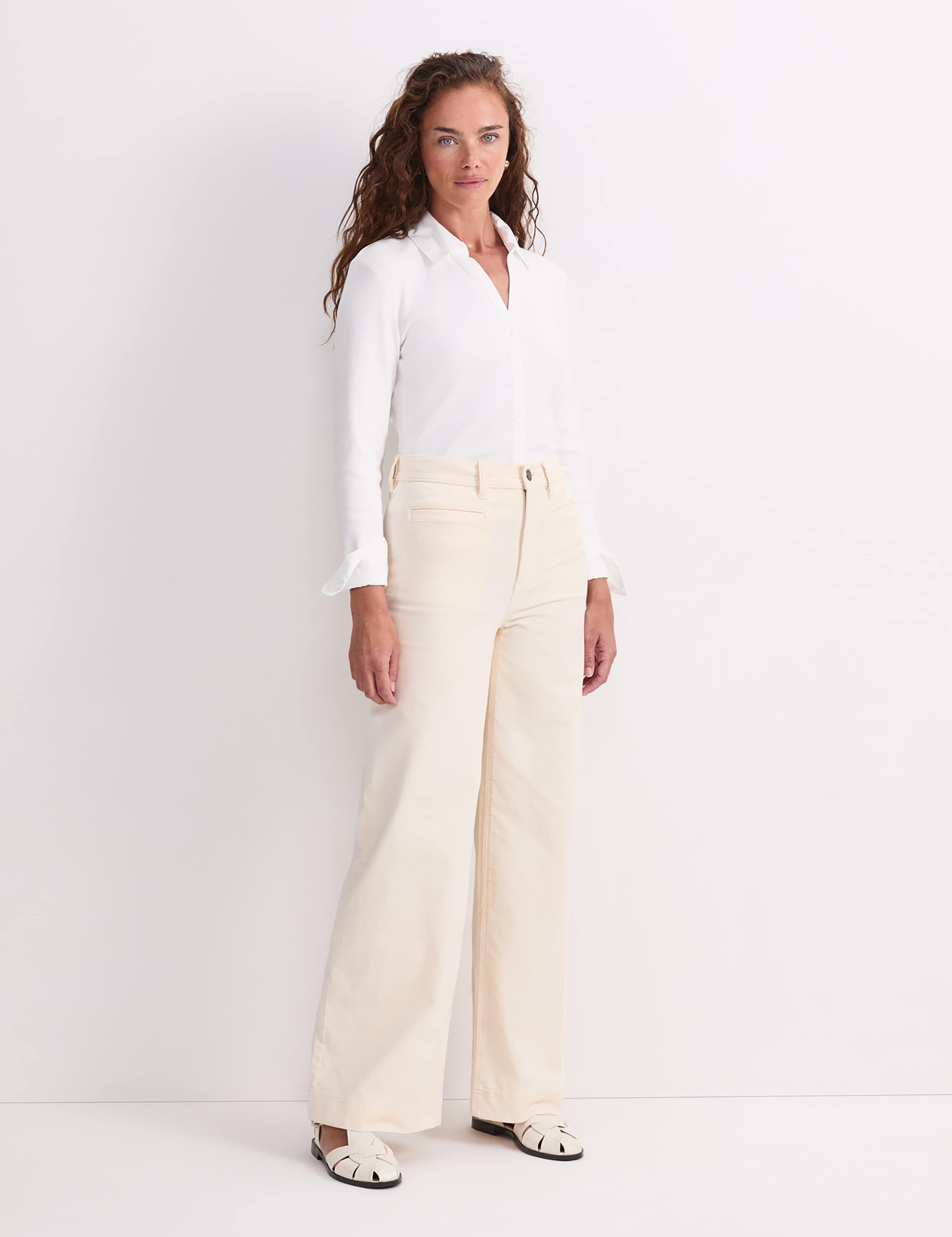 High Waisted Wide Leg Jeans 4 of 4