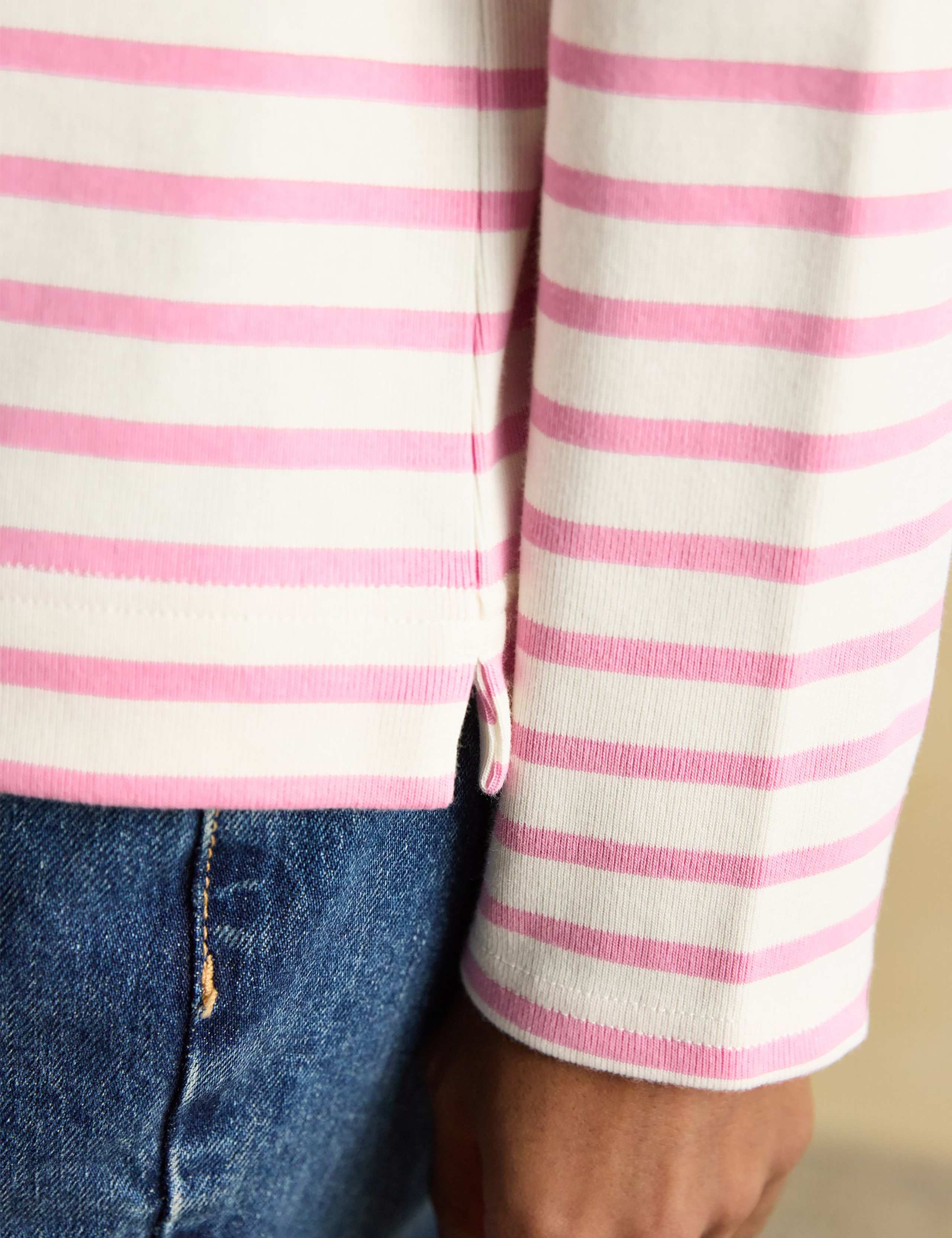 Pure Cotton Striped Top 7 of 8