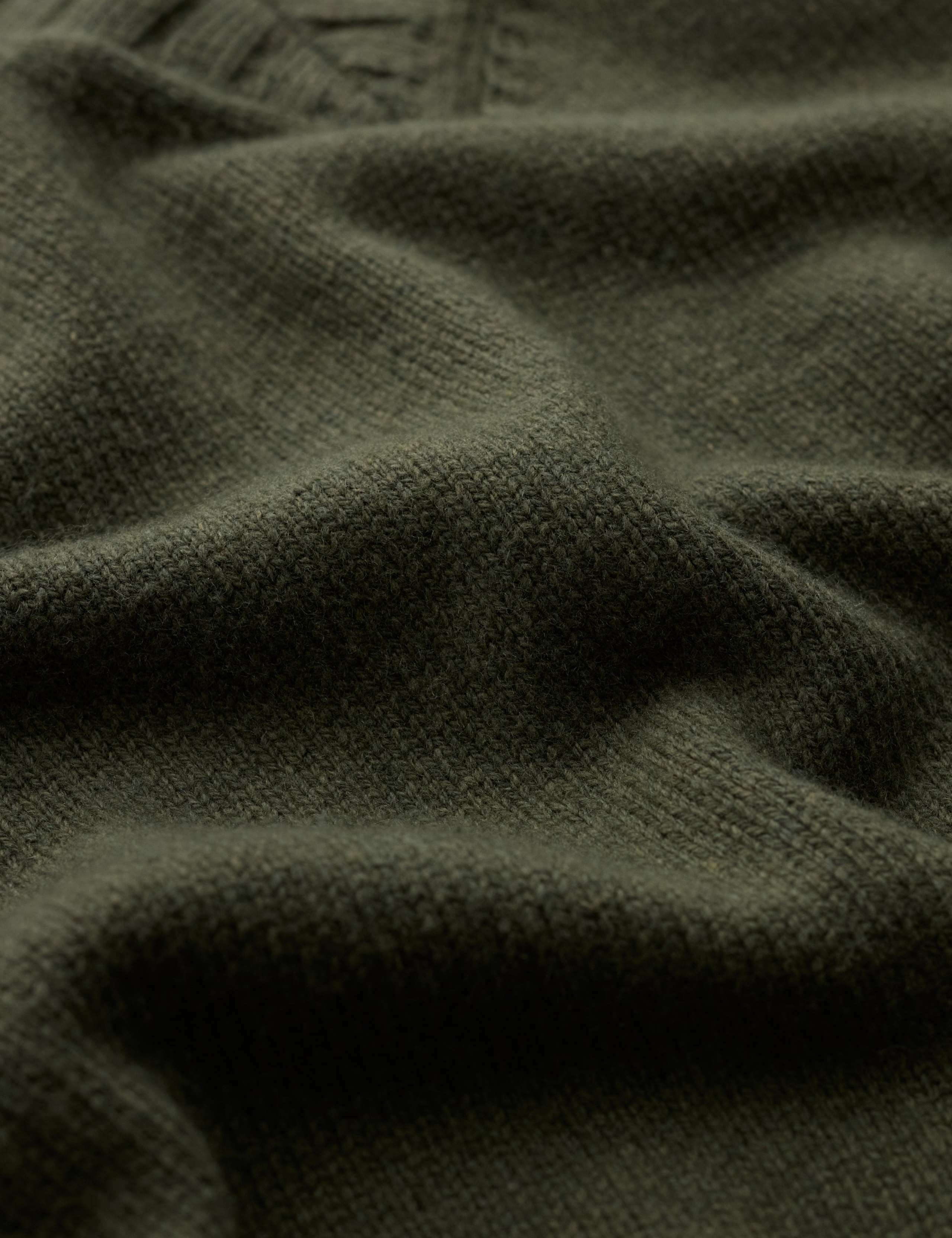 Cotton Blend Knitted Vest with Merino Wool 4 of 5