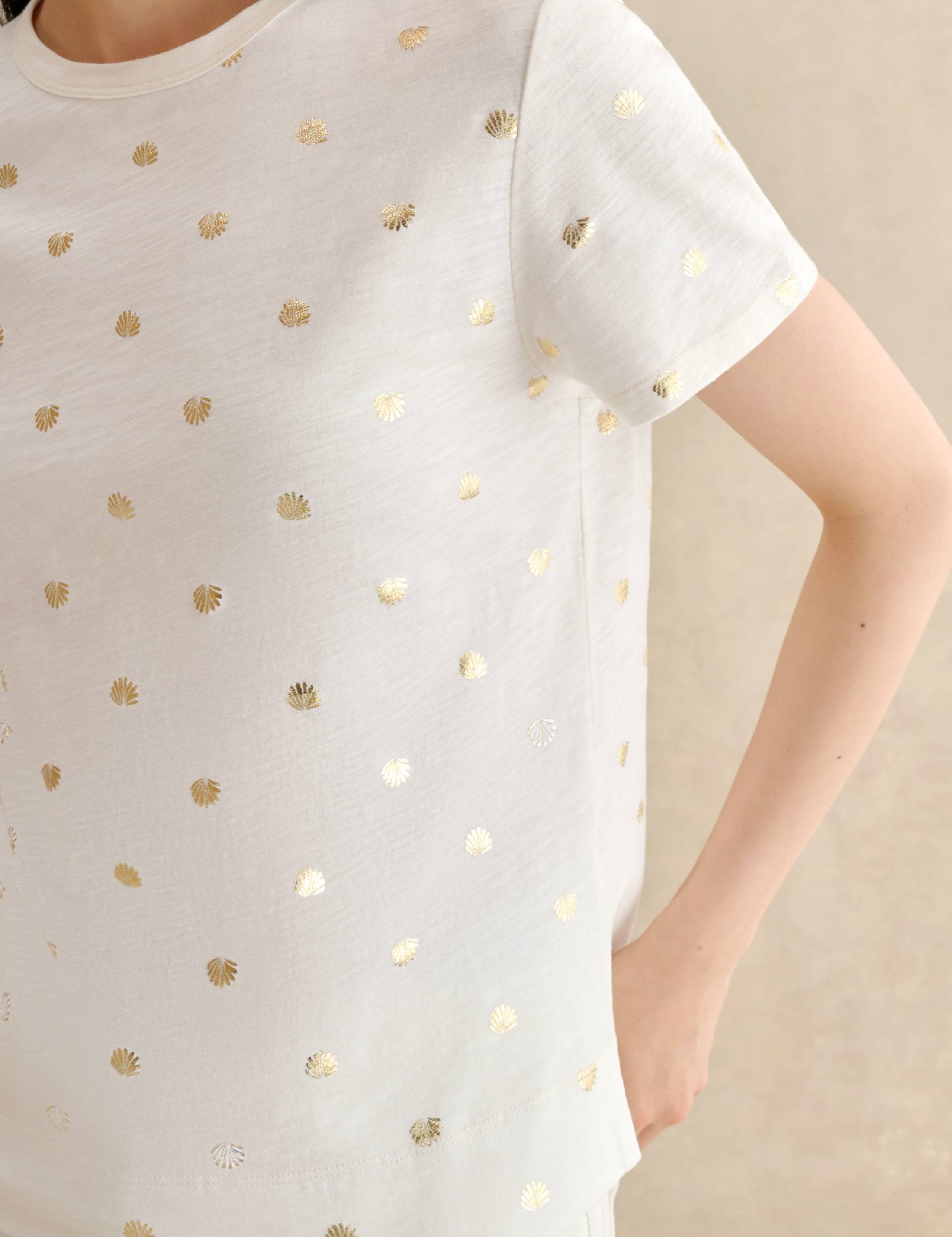 Pure Cotton Sparkly T-Shirt 5 of 6