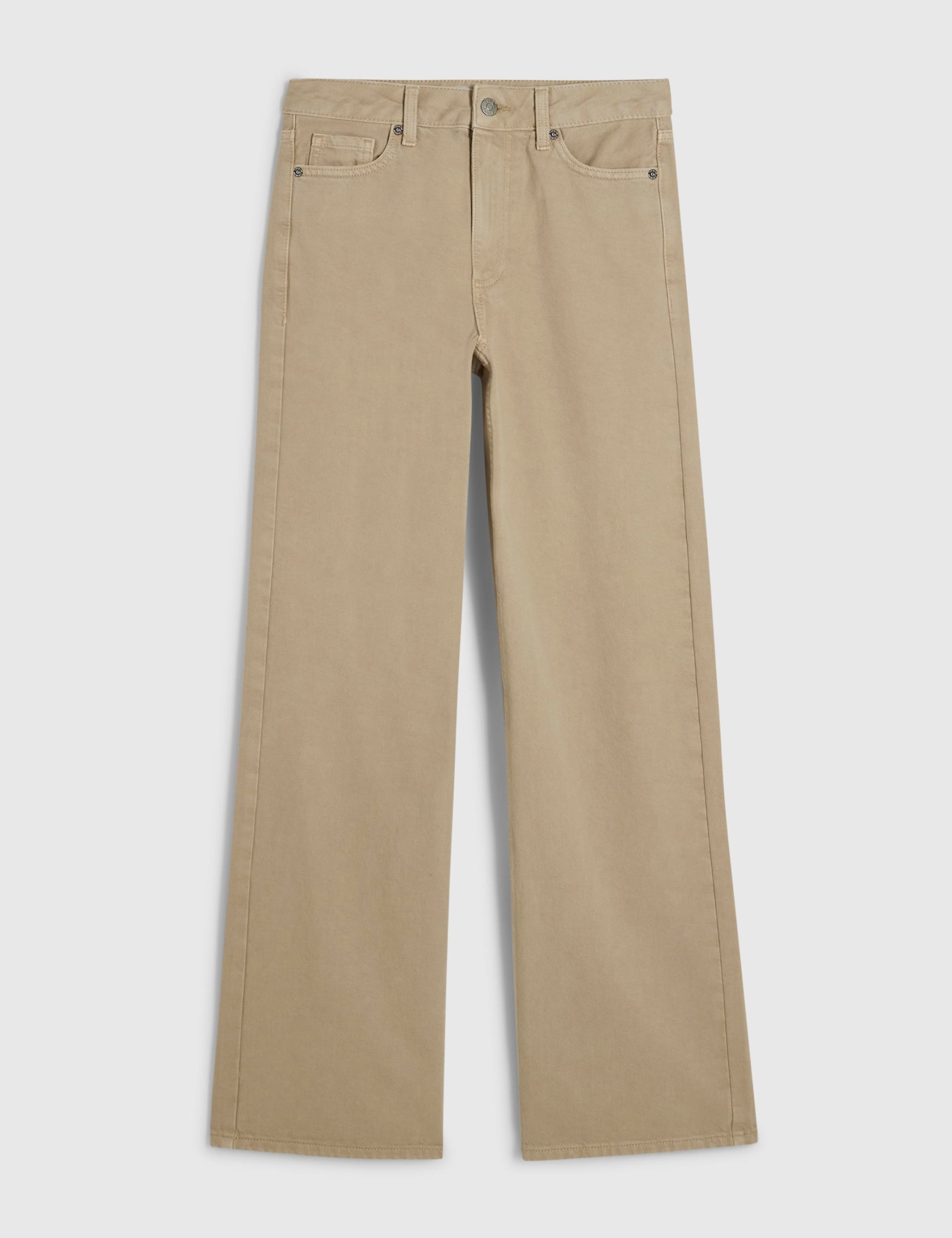 Relaxed Mid Rise Straight Leg Jeans 2 of 5