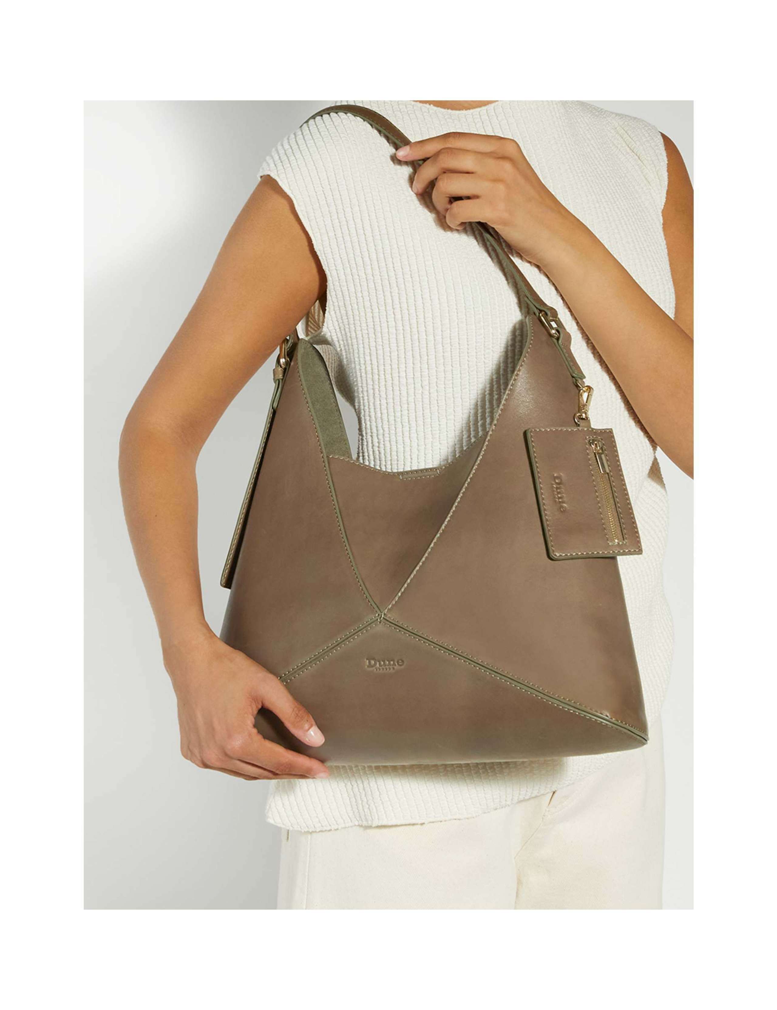 Faux Leather Shoulder Bag 2 of 6