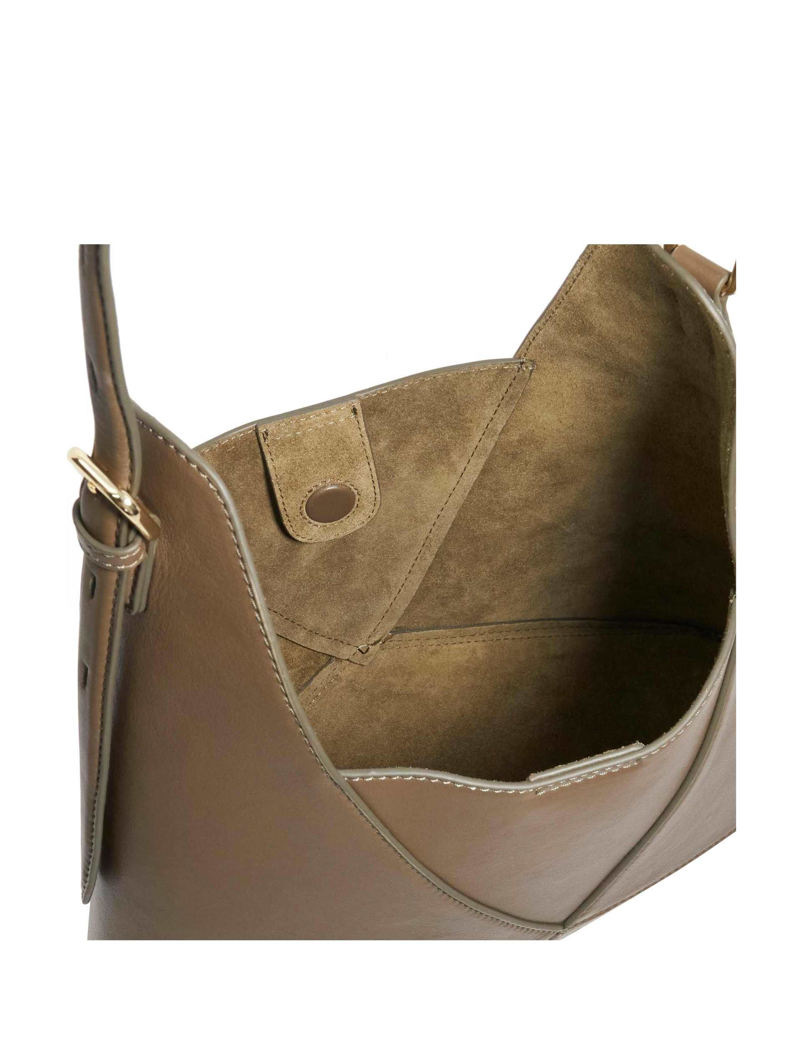 Faux Leather Shoulder Bag 6 of 6