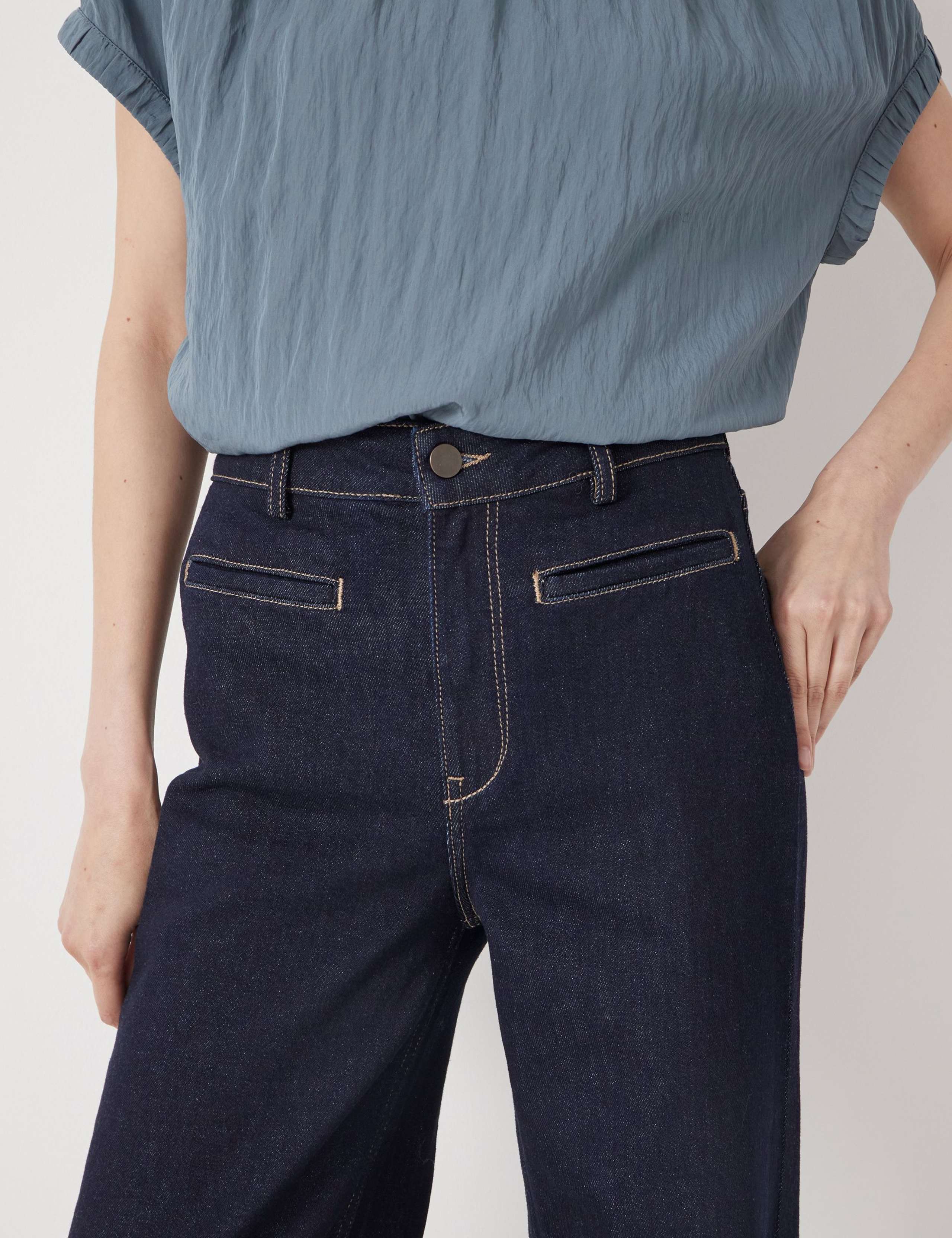 Mid Rise Flared Jeans 6 of 6