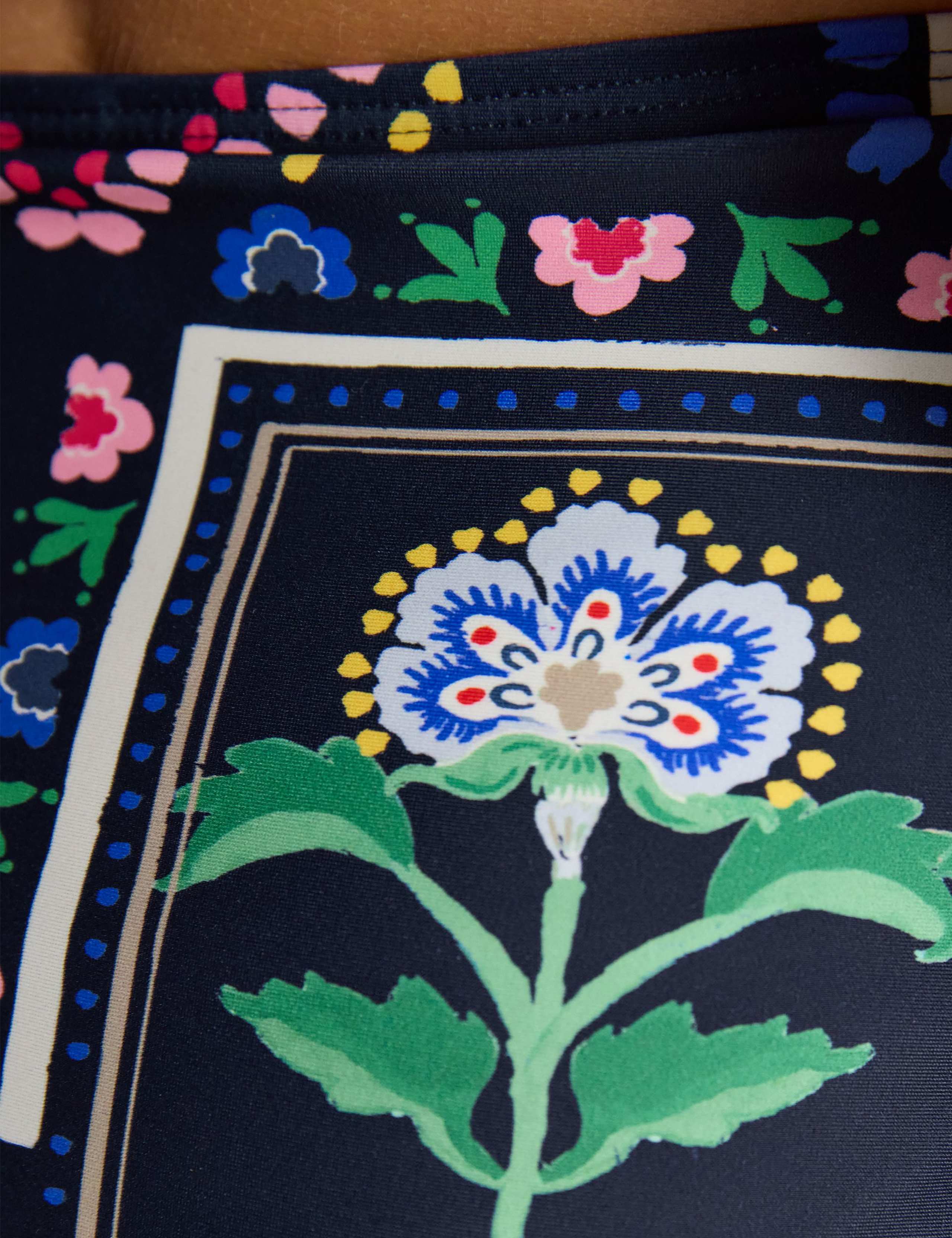 Floral High Waisted Bikini Bottoms 6 of 6