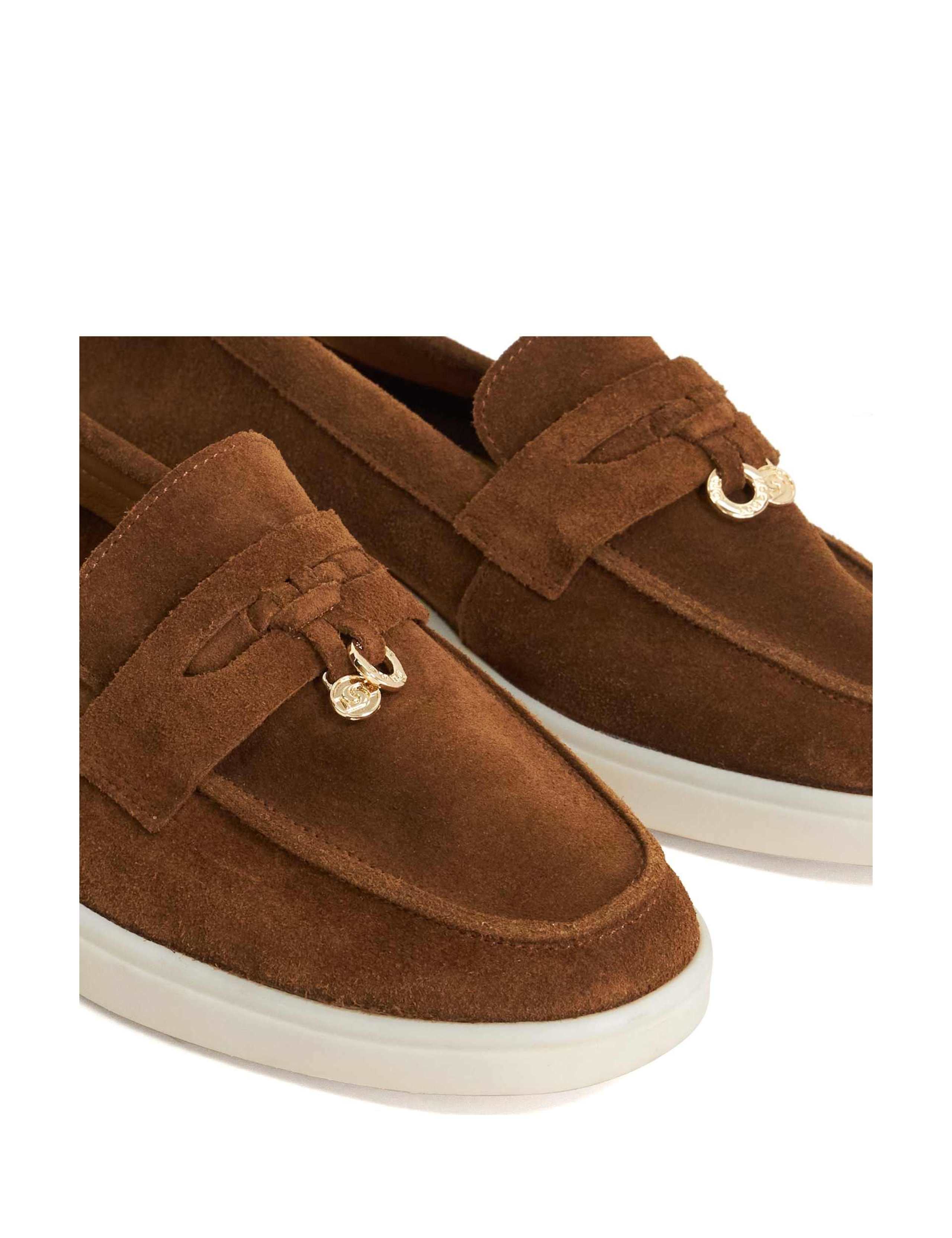 Suede Slip On Flat Loafers 5 of 5