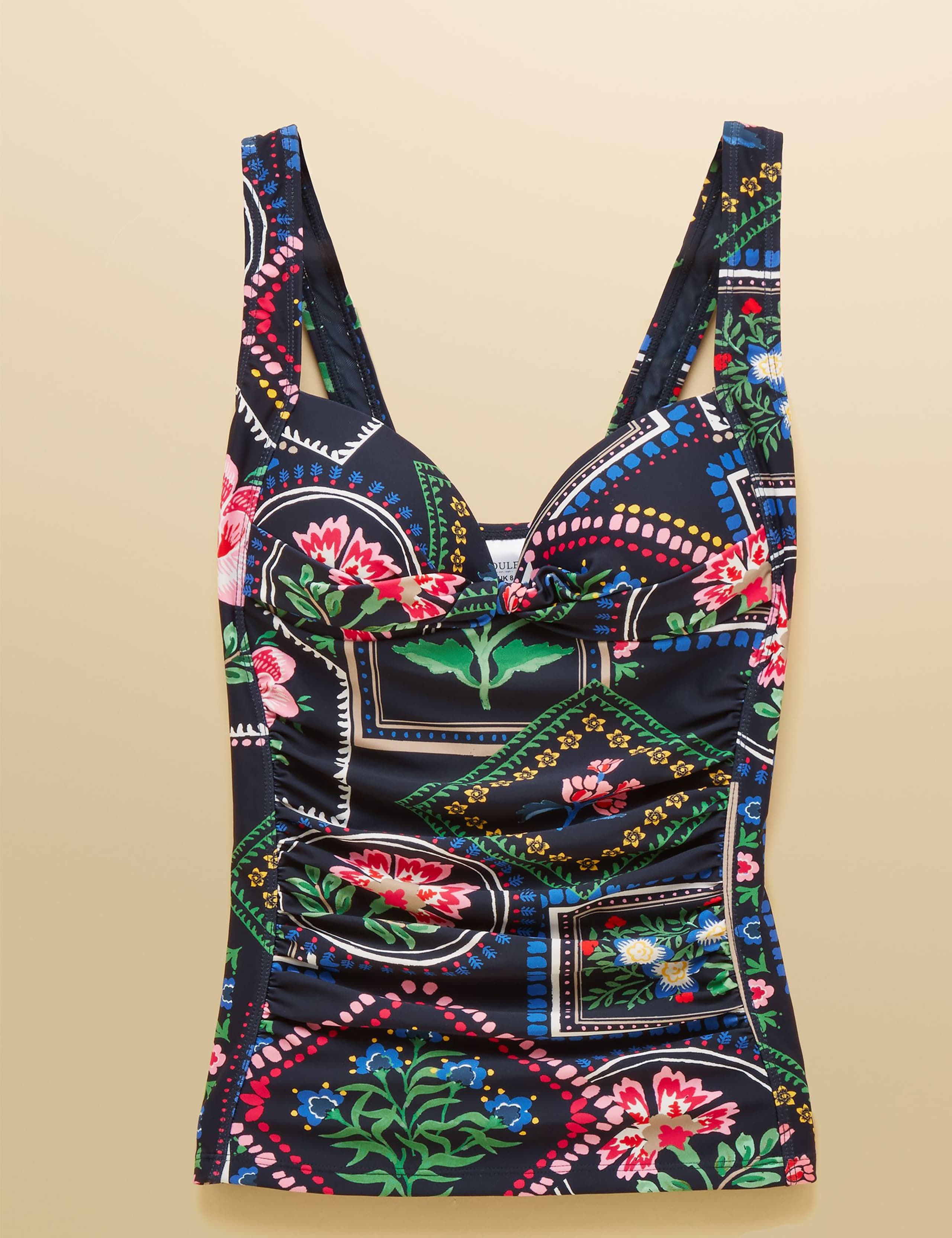 Floral Padded Tankini Top 2 of 8