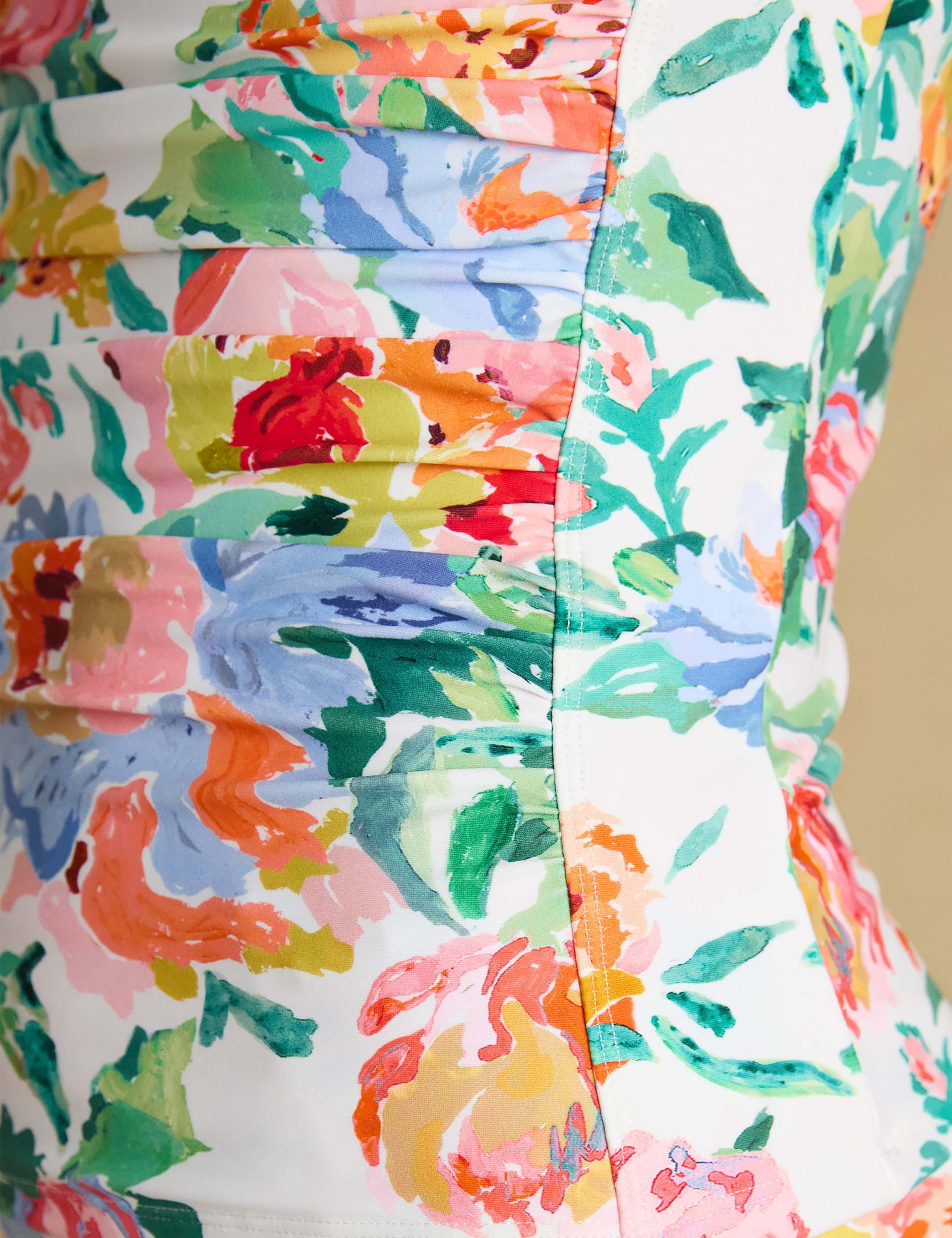 Floral Padded Tankini Top 5 of 10