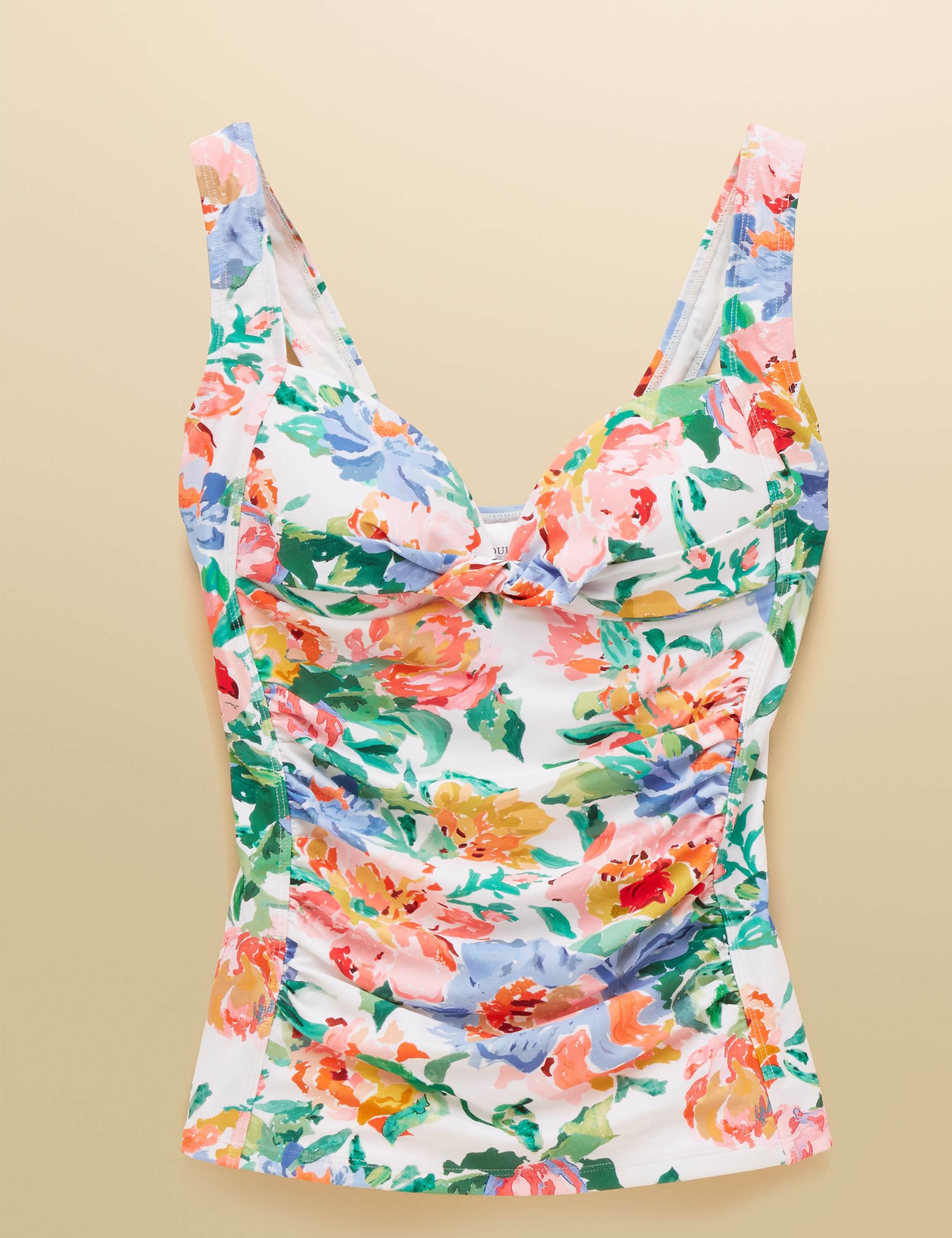 Floral Padded Tankini Top 2 of 10