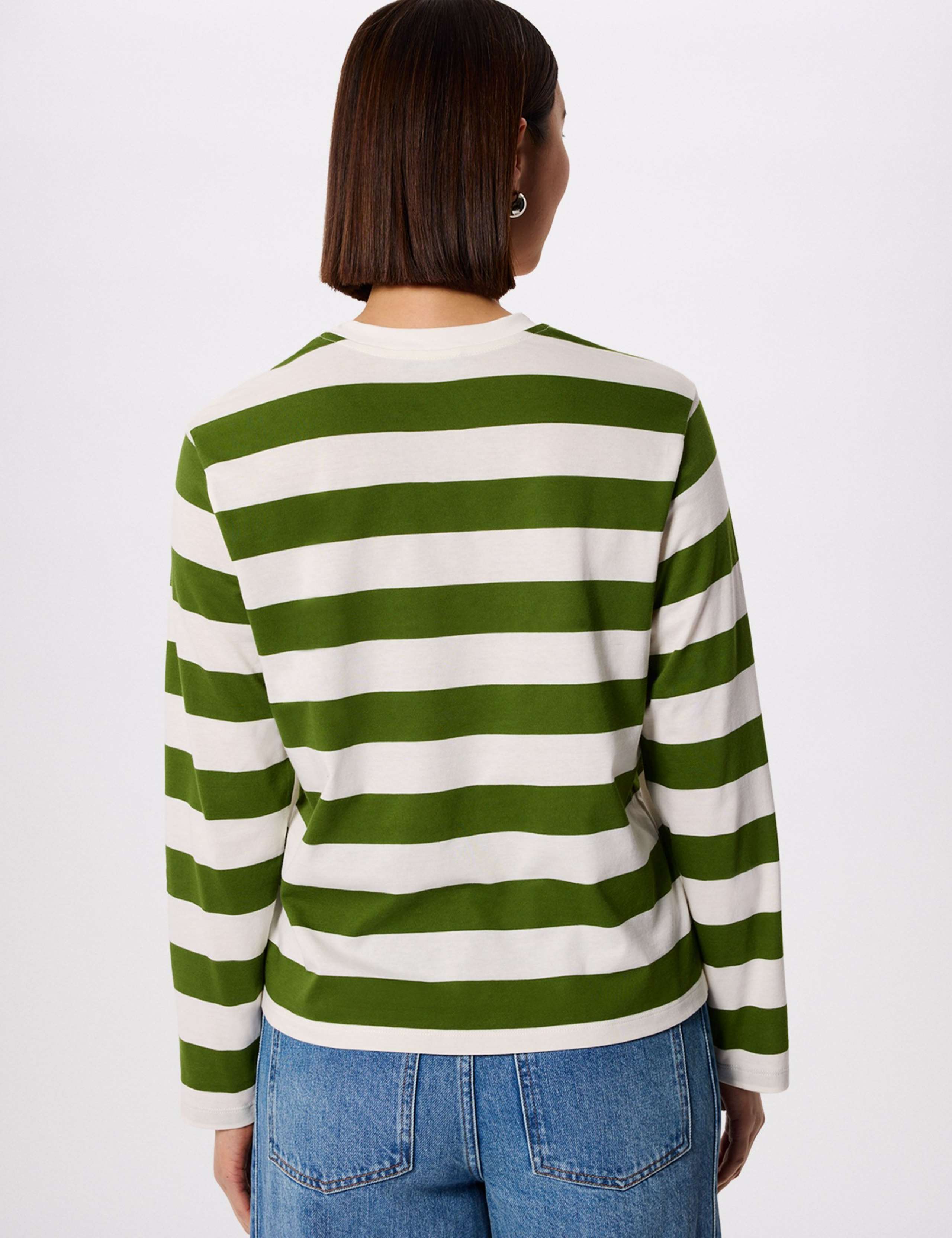 Pure Cotton Striped T-Shirt 5 of 6