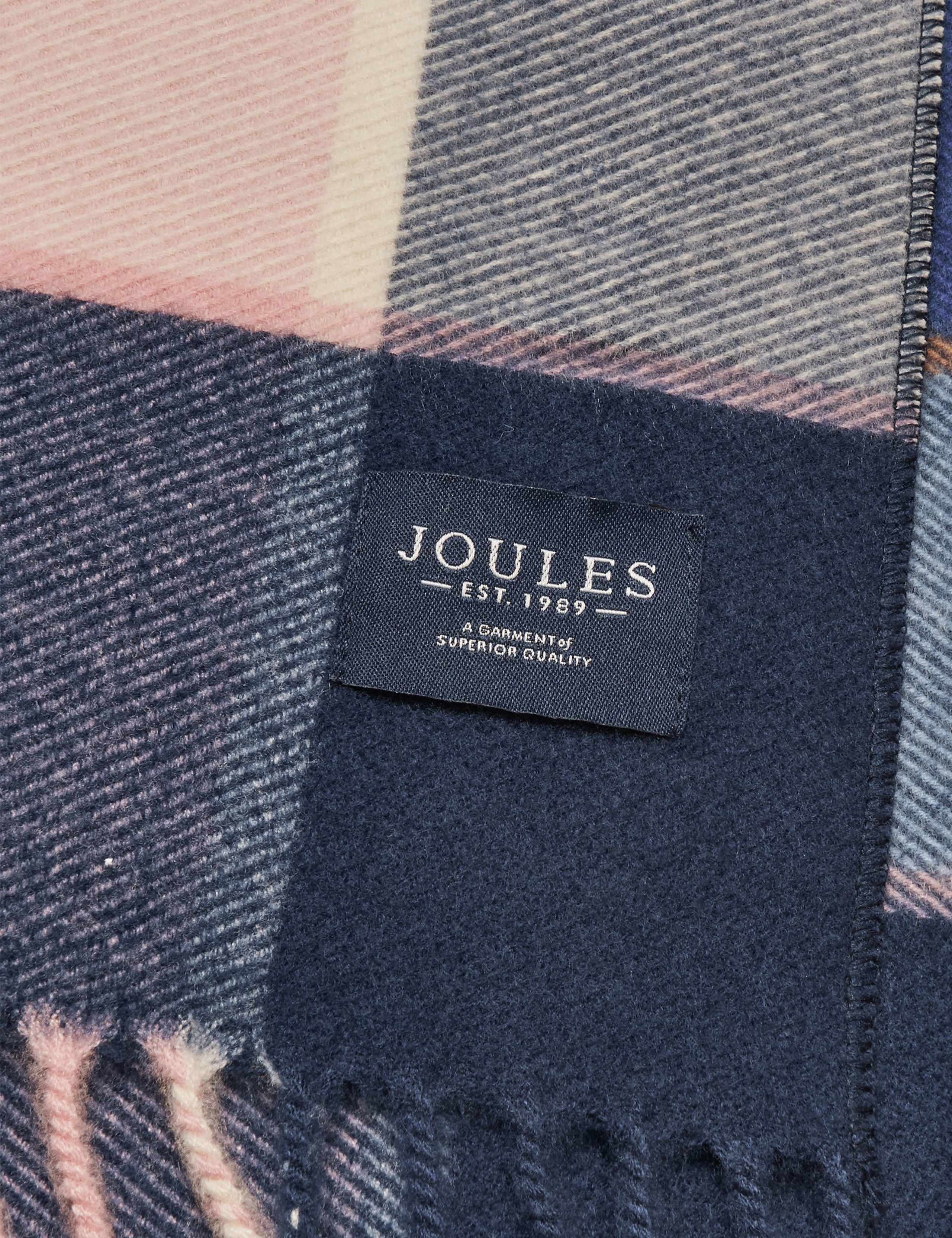 Gingham Fringed Large Scarf 4 of 5