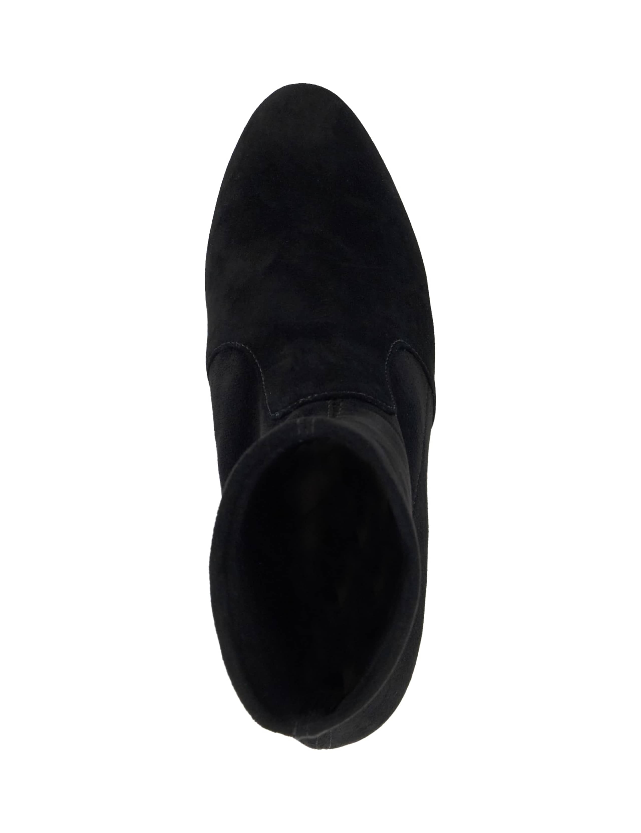 Suede Block Heel Sock Boots 3 of 6