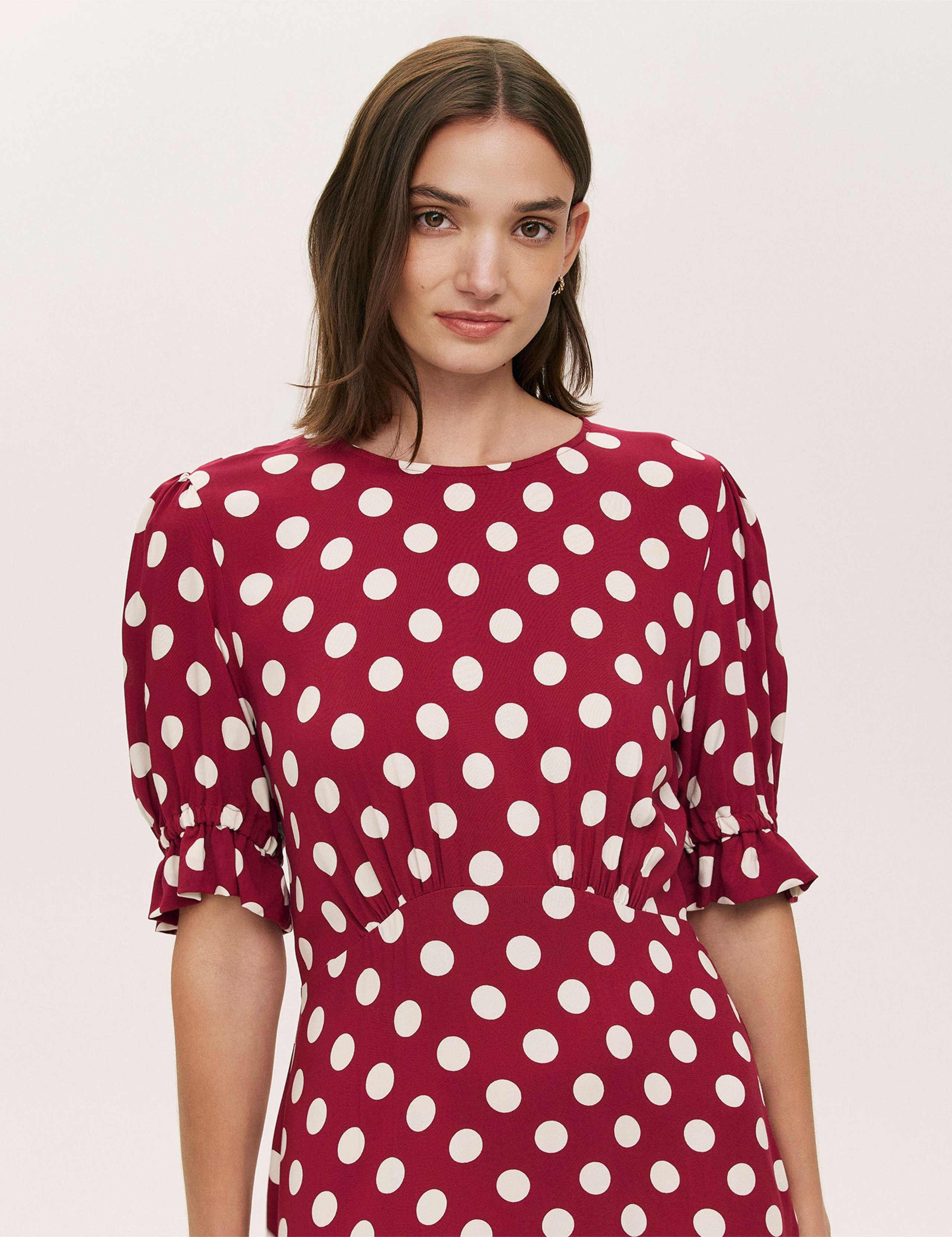 Polka Dot Midi Tea Dress 5 of 5