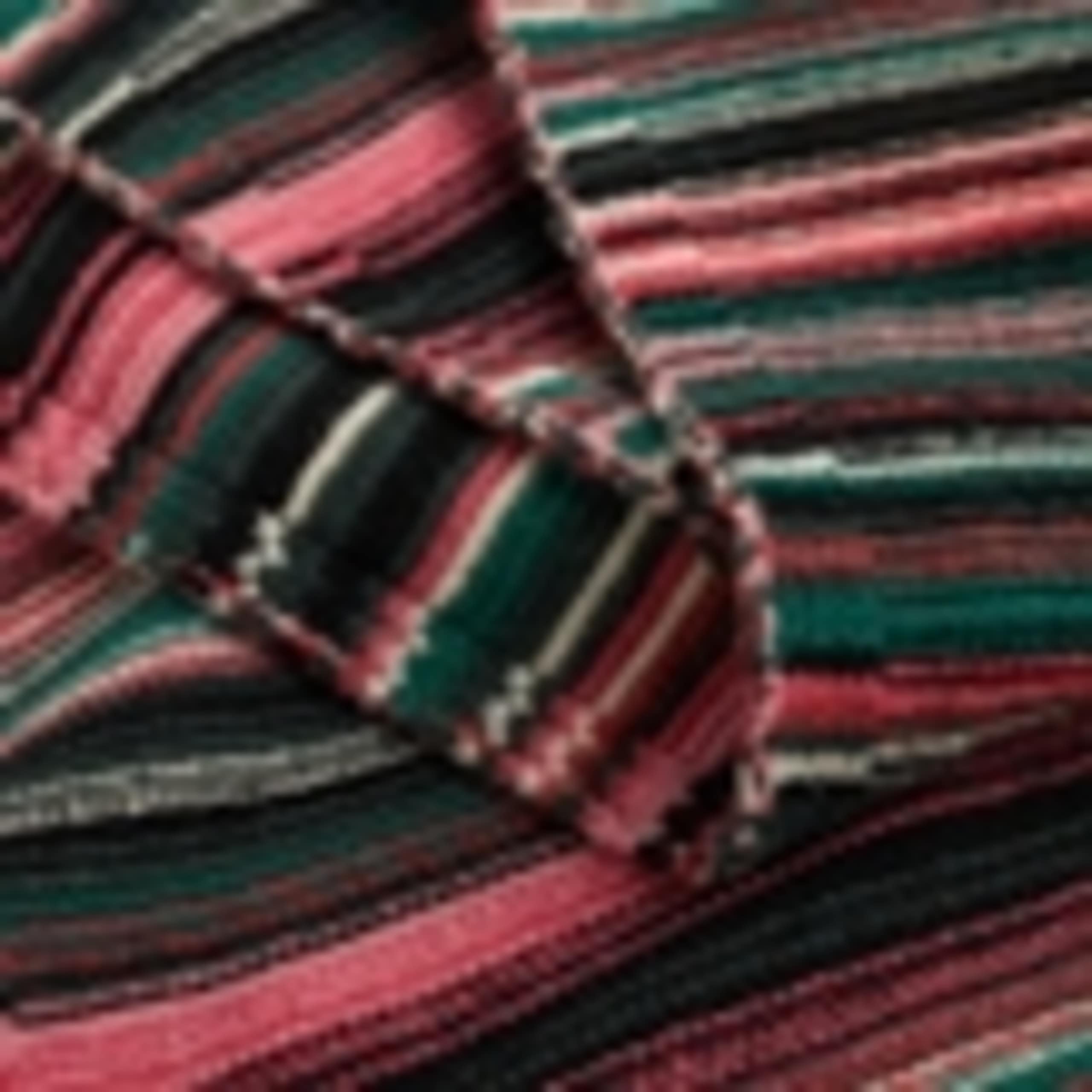 Merino Wool Rich Striped Scarf 5 of 5