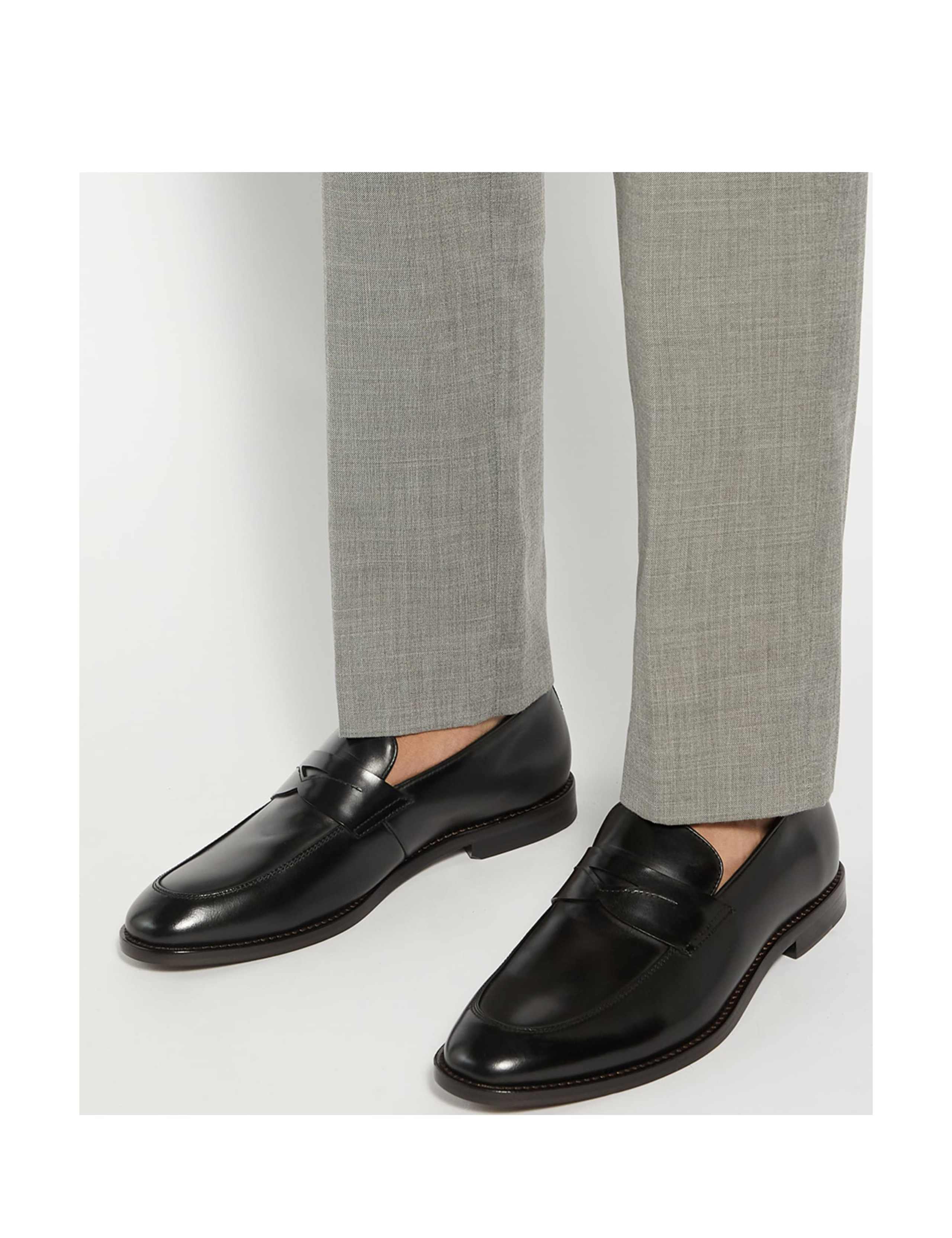 Leather Slip On Loafers 2 of 6