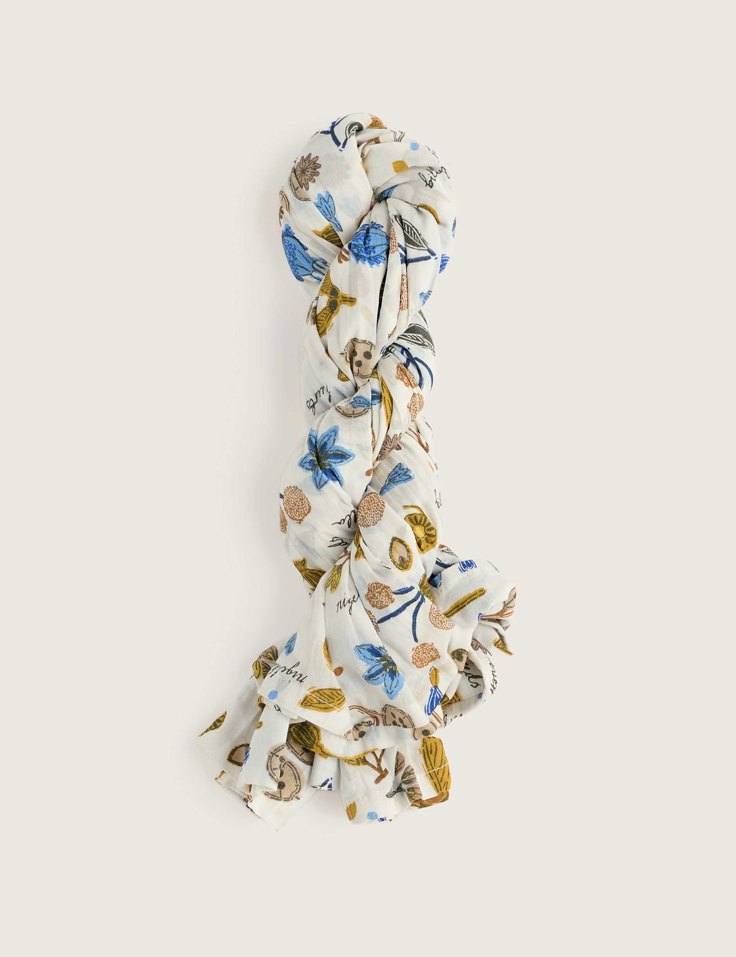 Pure Cotton Printed Crinkle Shirt 3 of 6