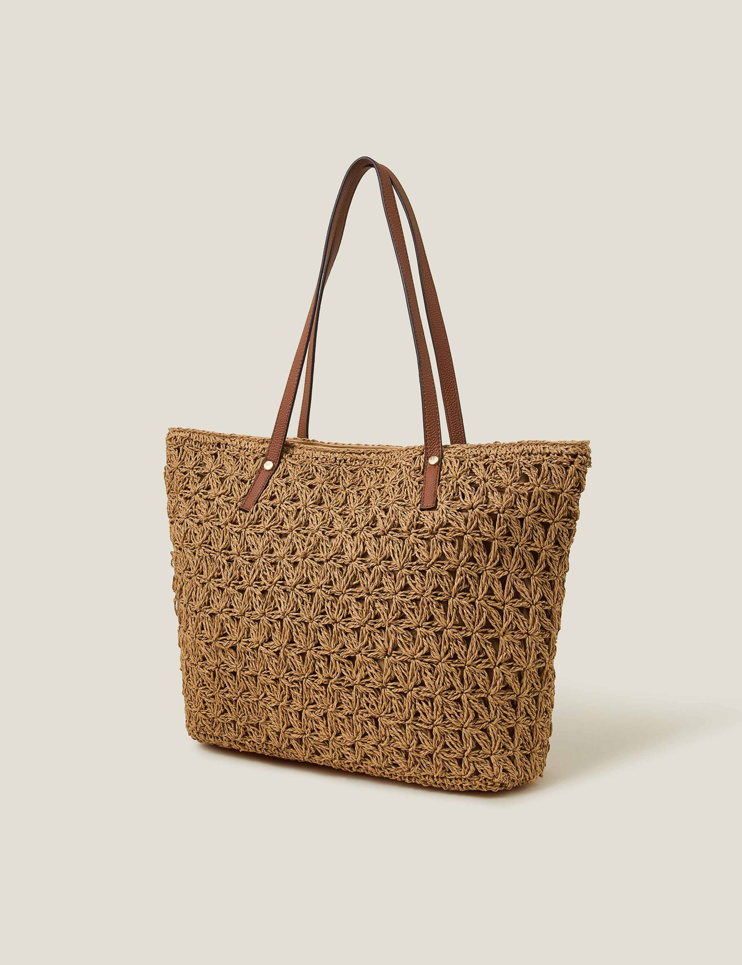 Raffia Beach Bag 2 of 5