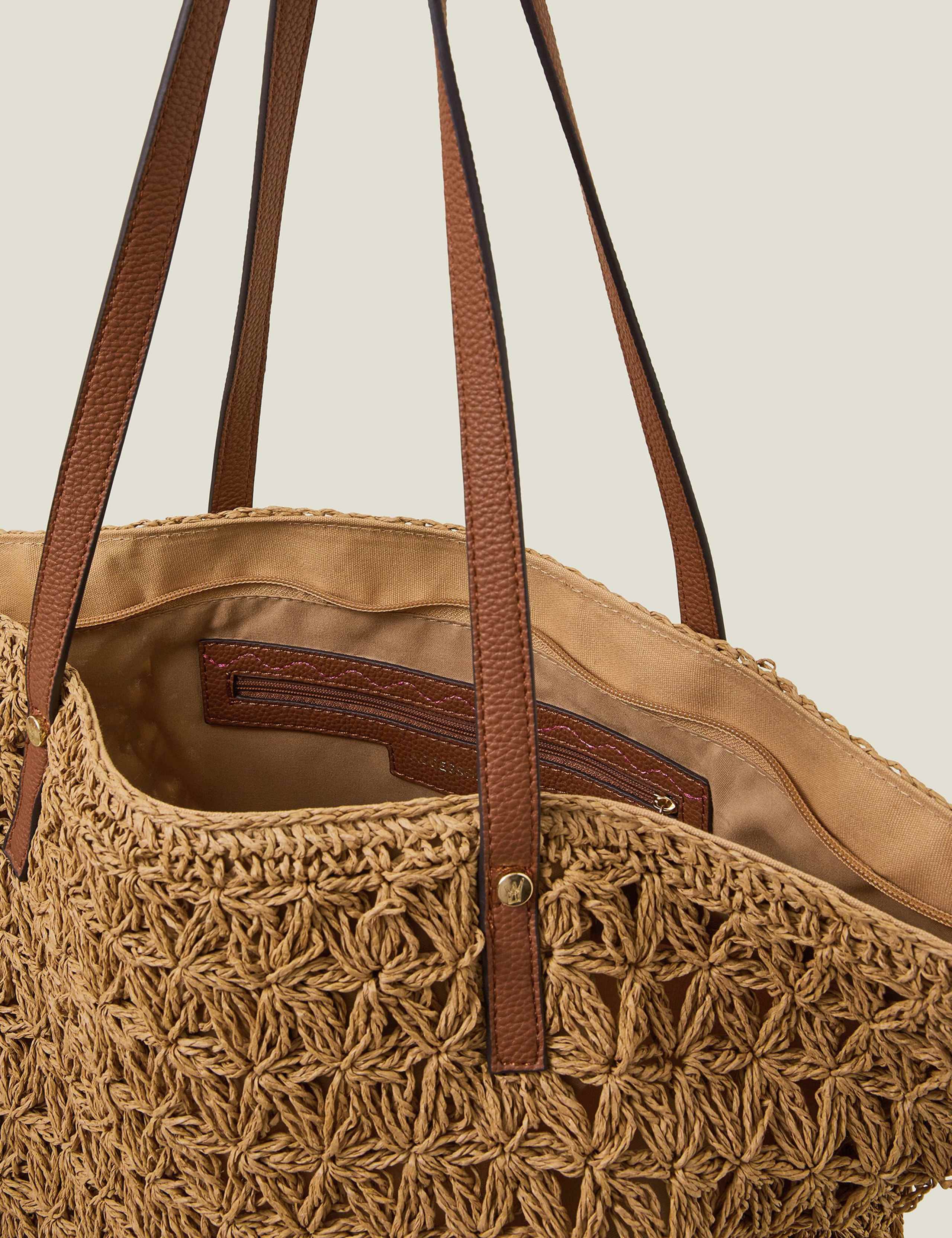 Raffia Beach Bag 4 of 5