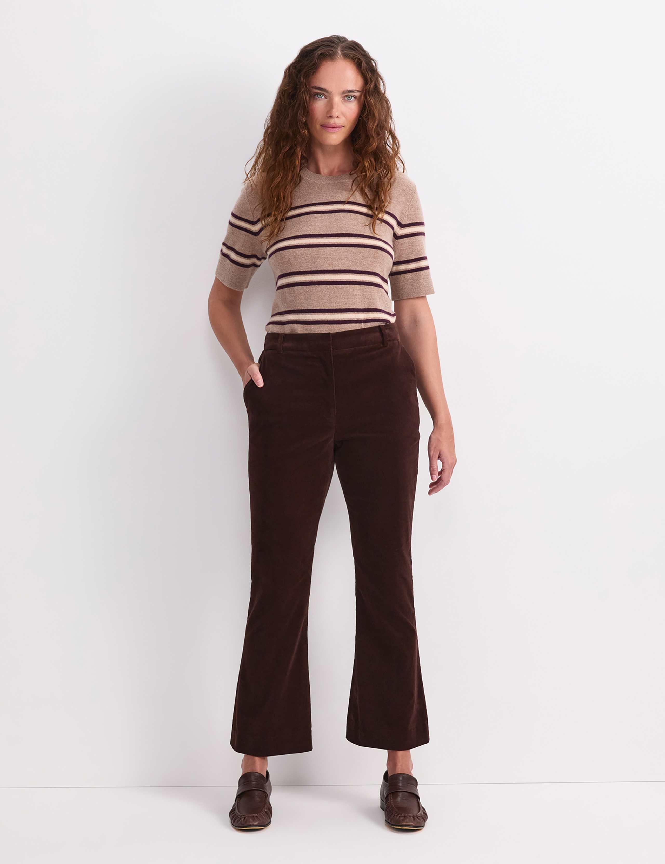 Cord Wide Leg Trousers 2 of 6