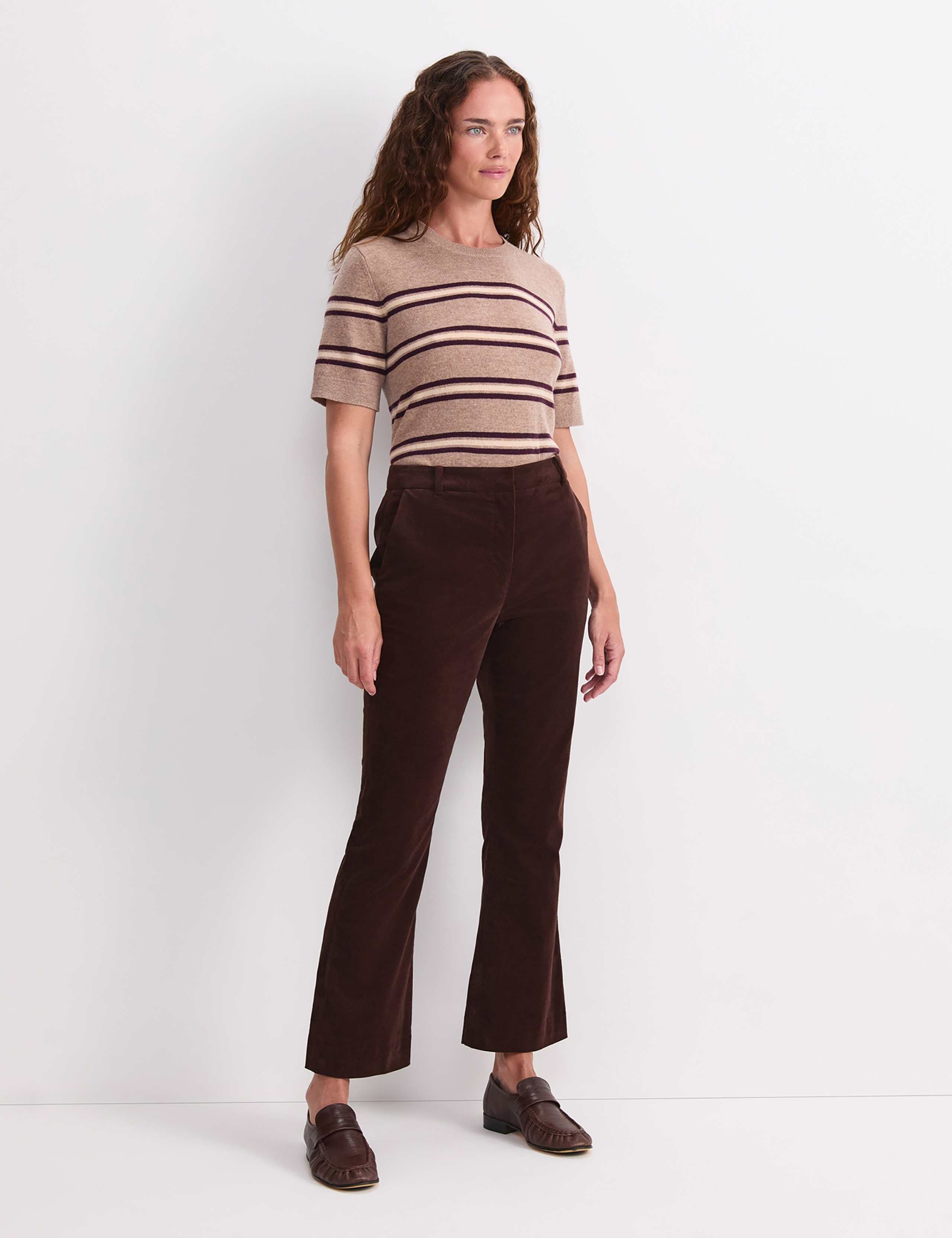 Cord Wide Leg Trousers 4 of 6