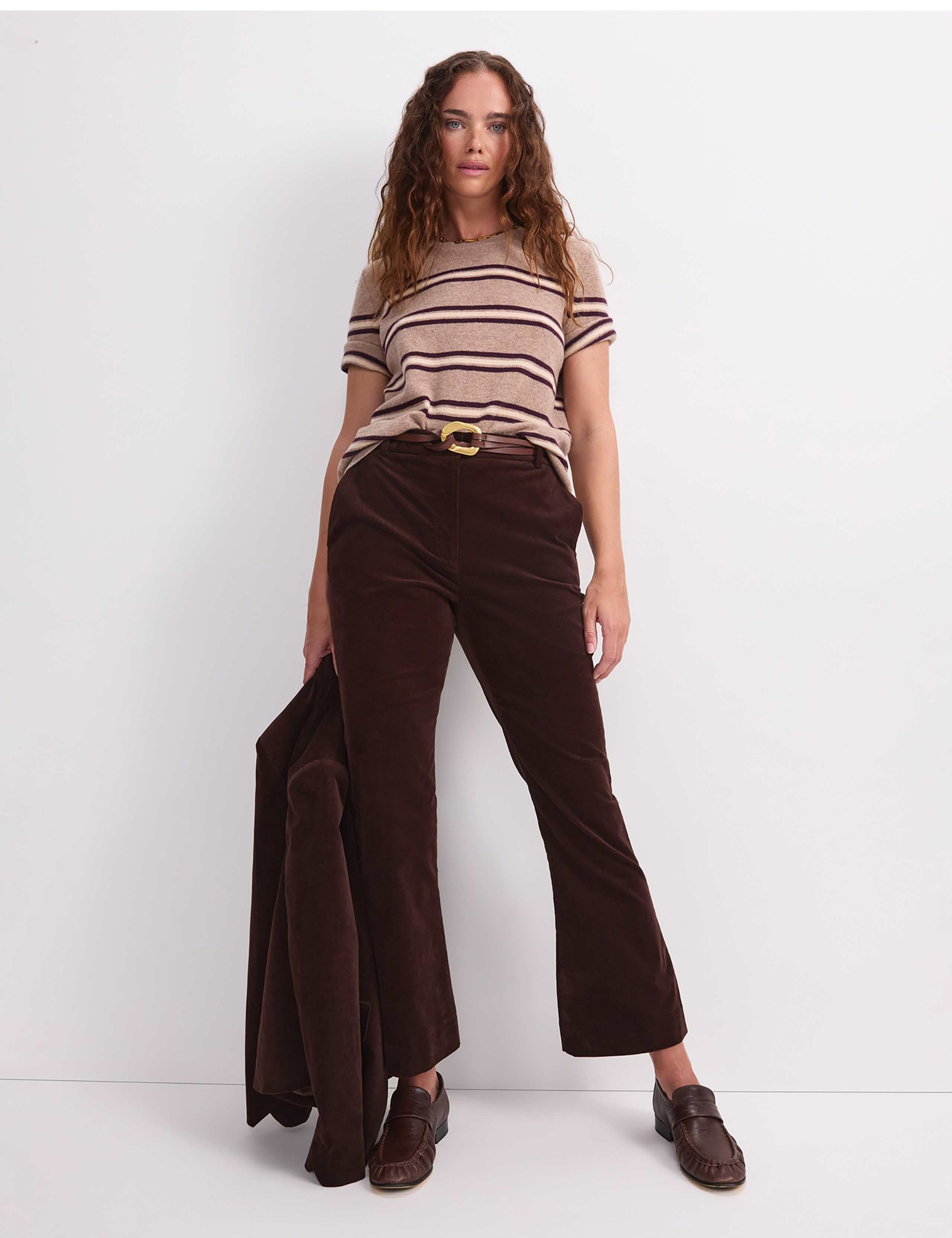 Cord Wide Leg Trousers 5 of 6