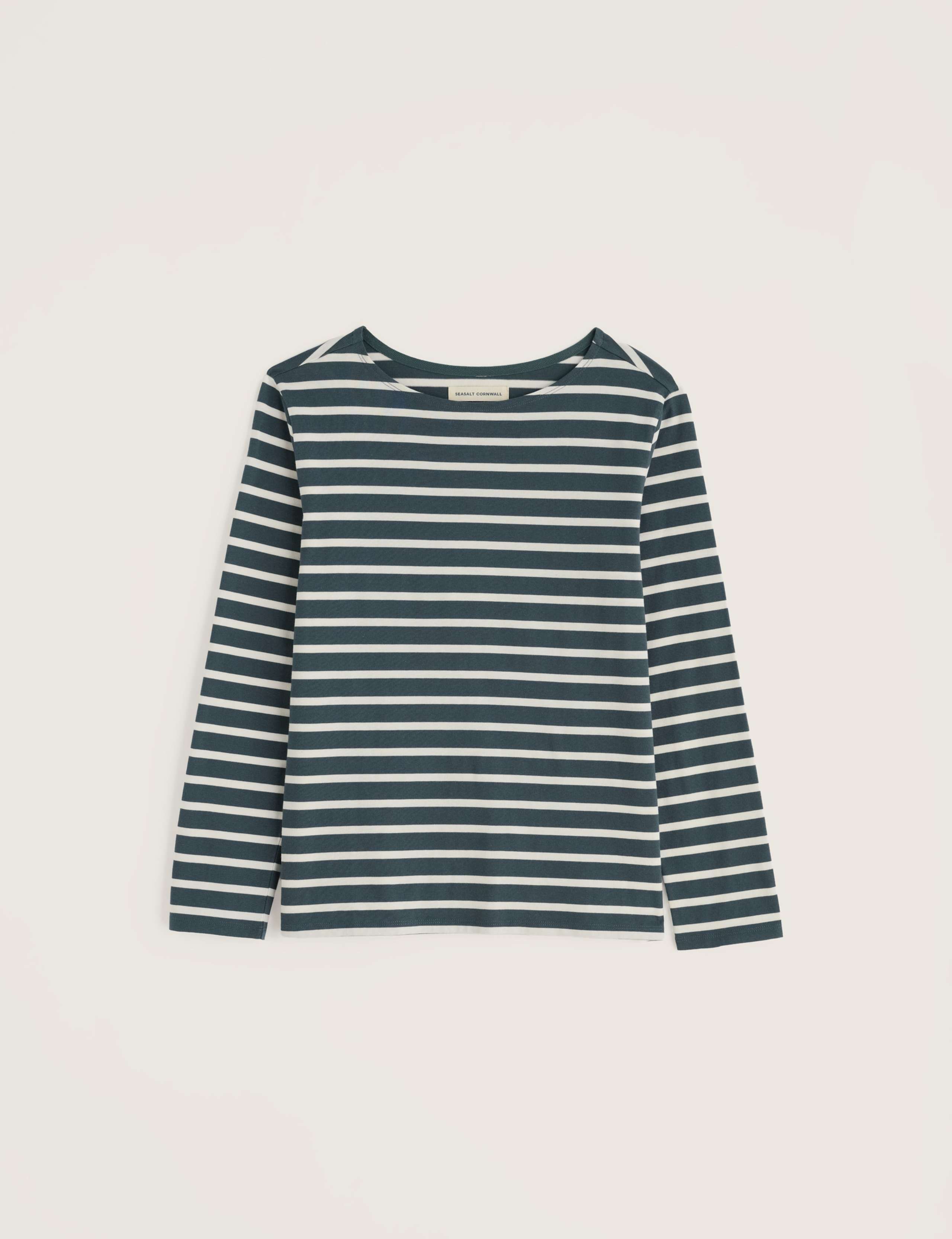 Pure Cotton Striped Crew Neck T-Shirt 2 of 5