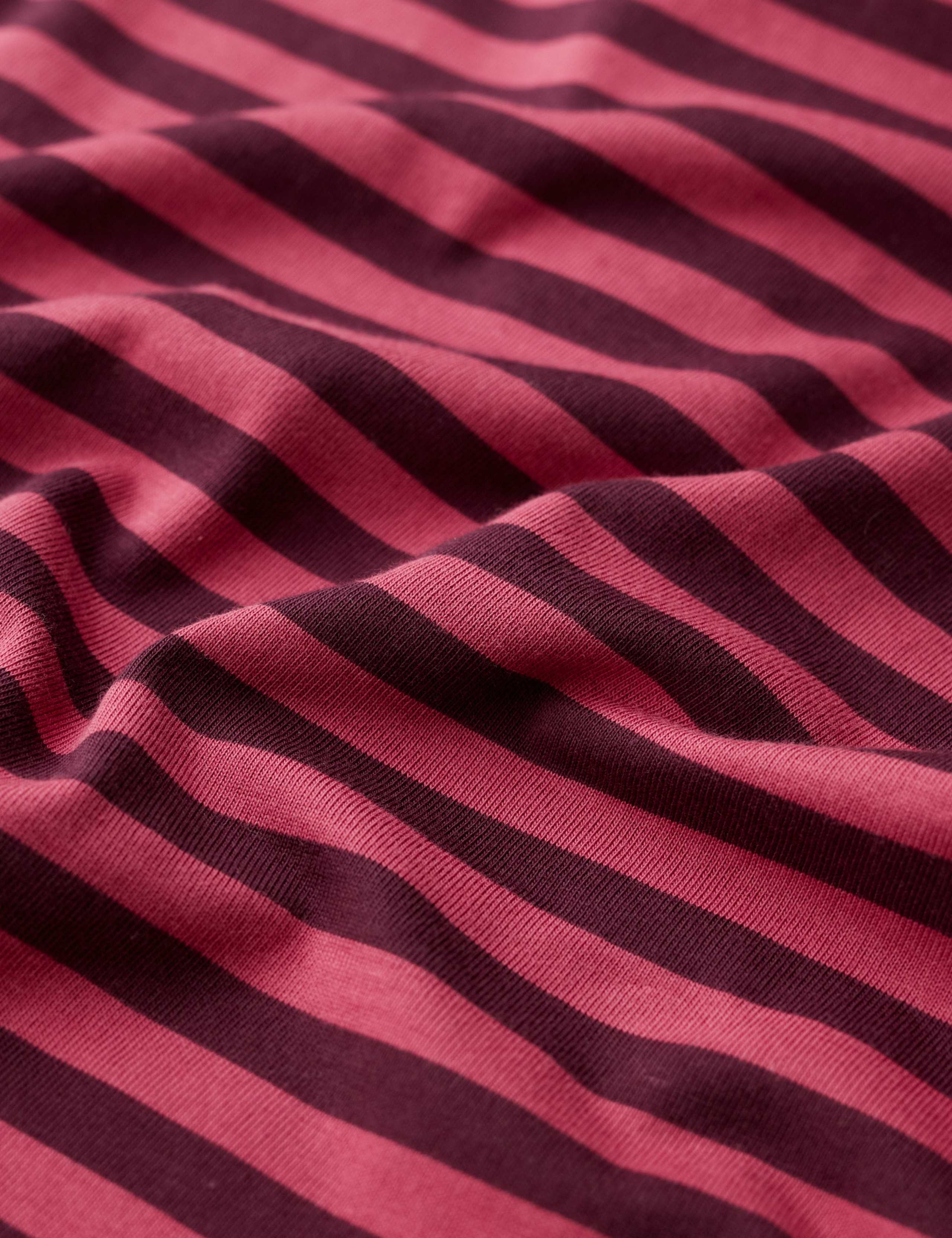 Pure Cotton Striped Crew Neck Top 5 of 5