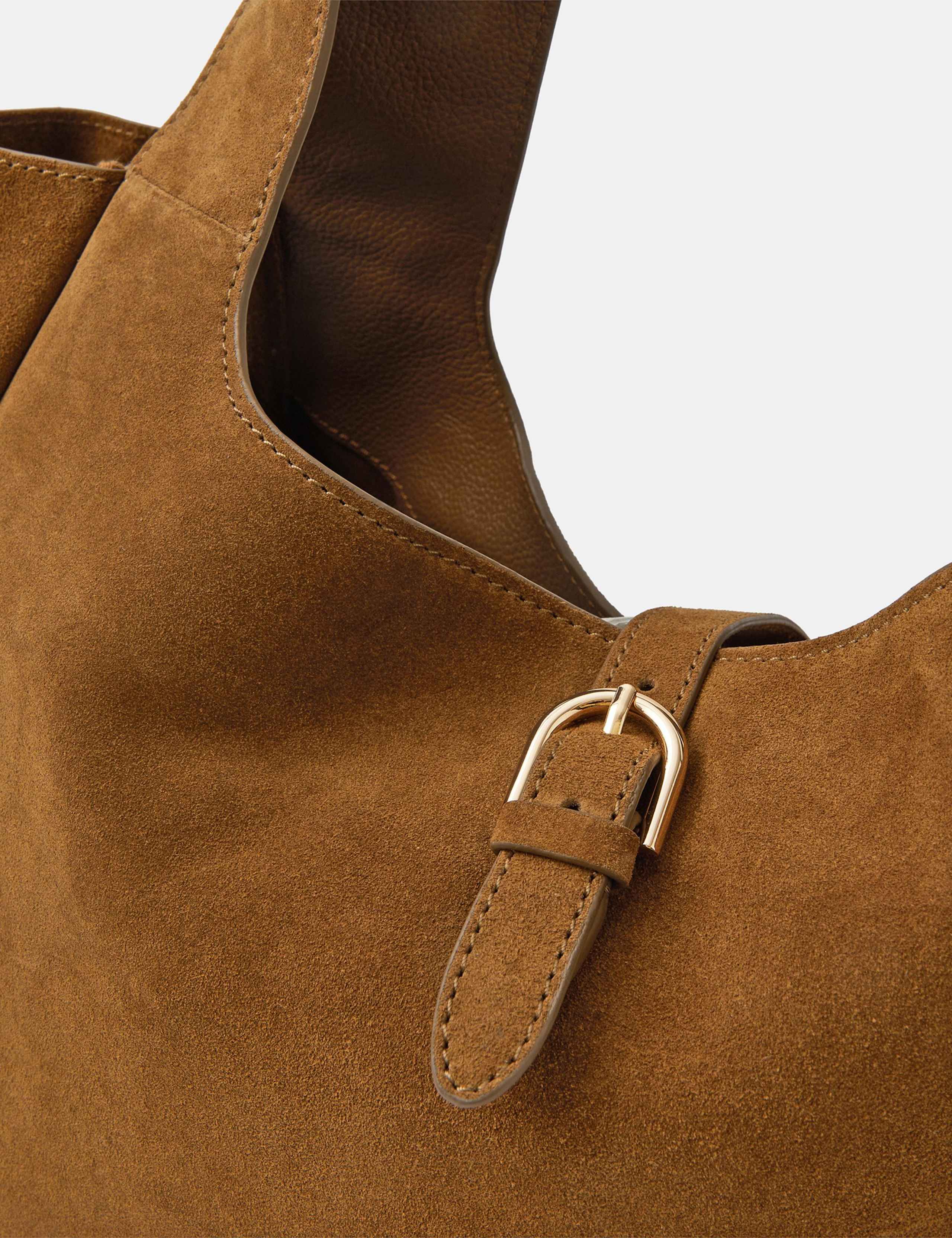 Suede Shoulder Bag 3 of 4