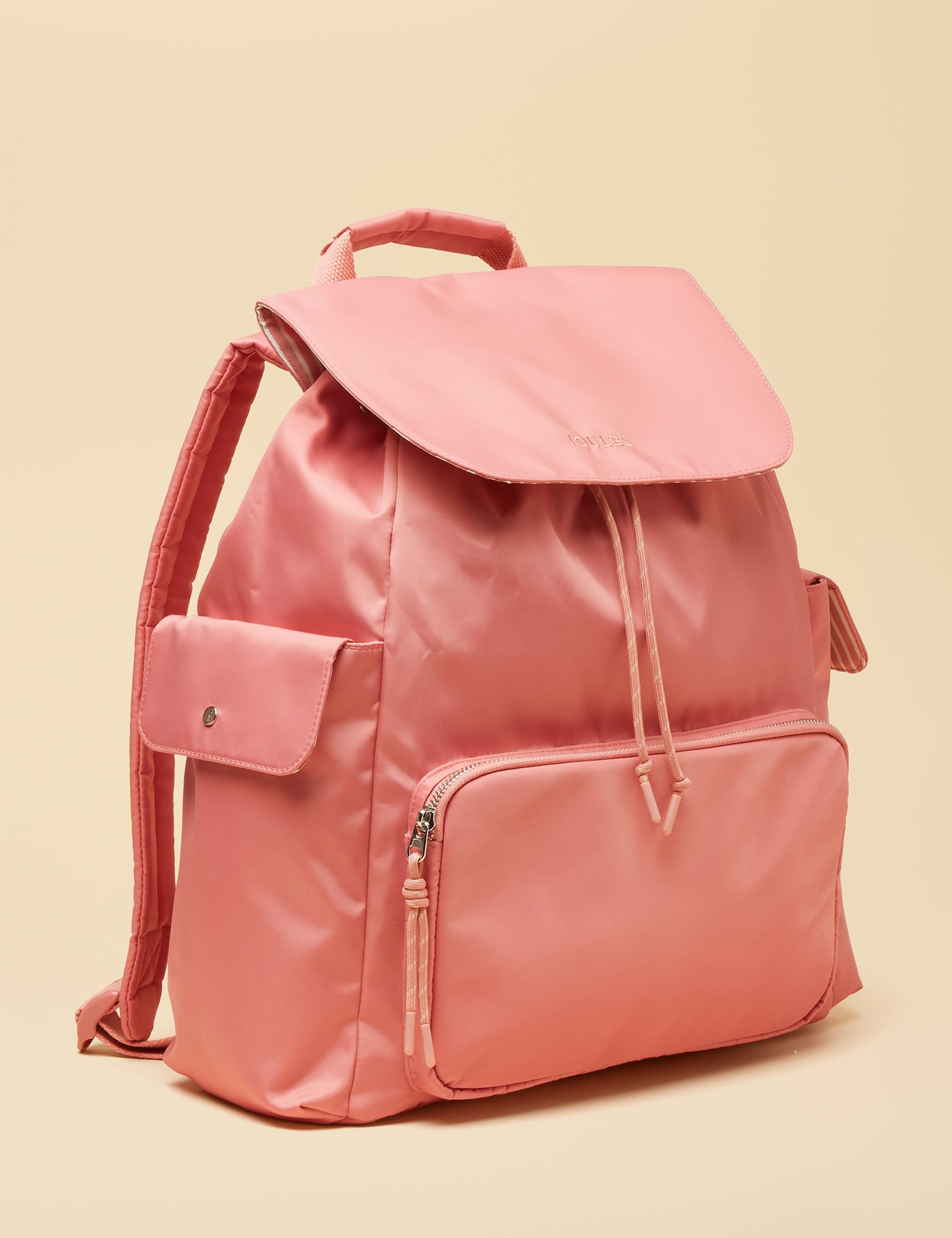 Drawstring Flap Backpack 2 of 8