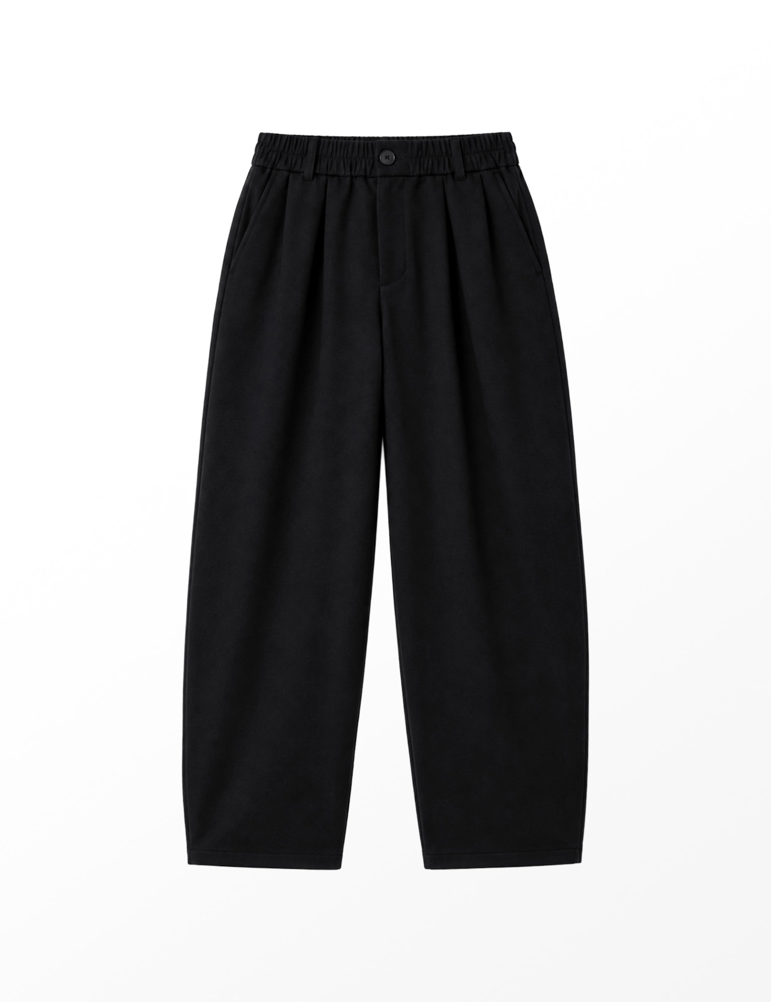 Cotton Rich Elasticated Waist Wide Leg Trousers 4 of 4