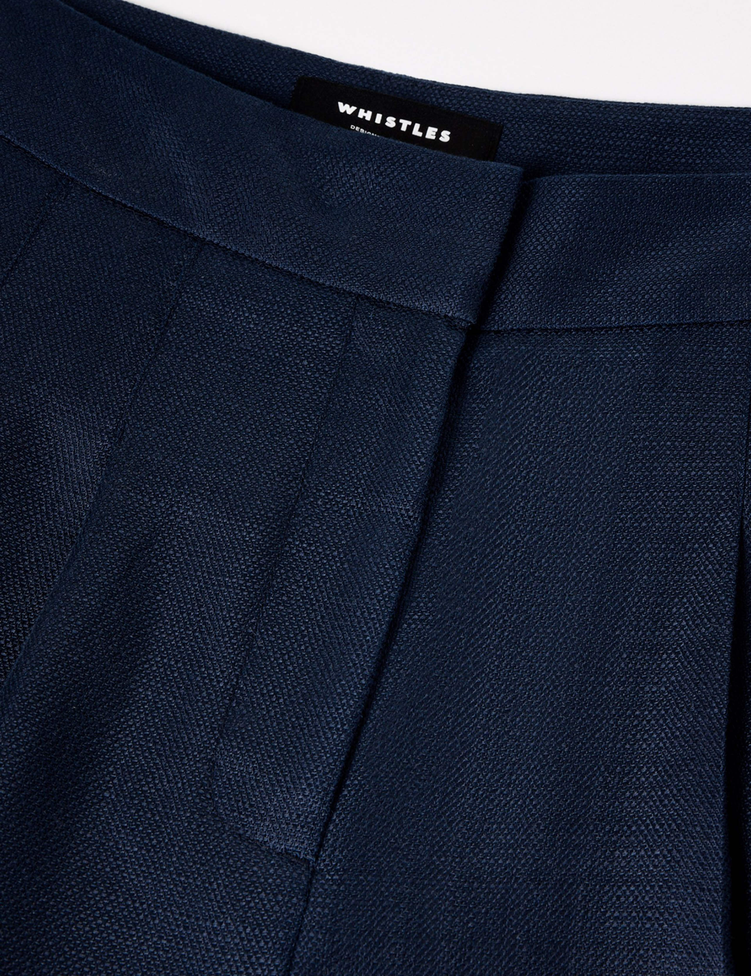 Pure Lyocell Hopsack Wide Leg Trousers 6 of 6