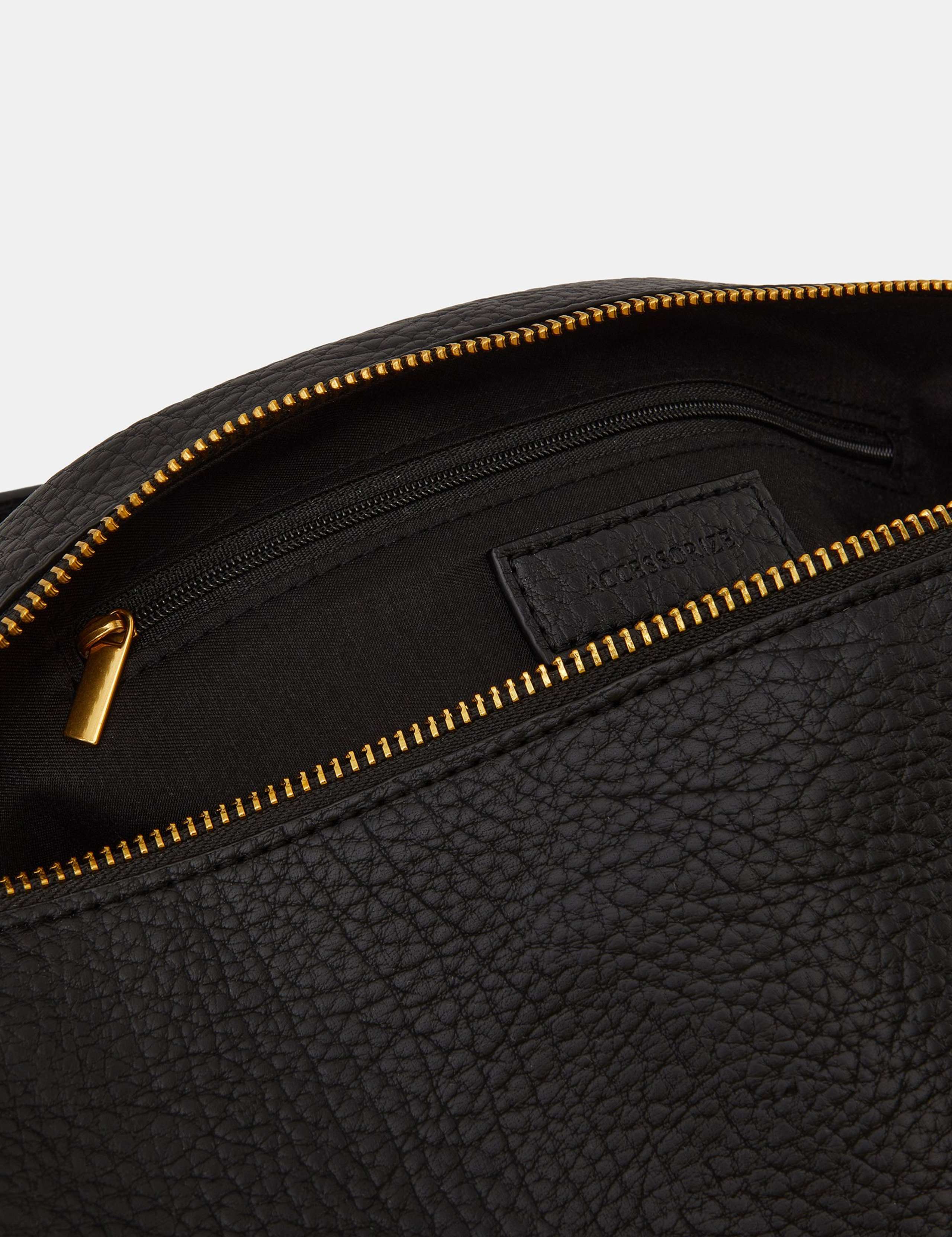 Faux Leather Cross Body Bag 4 of 4