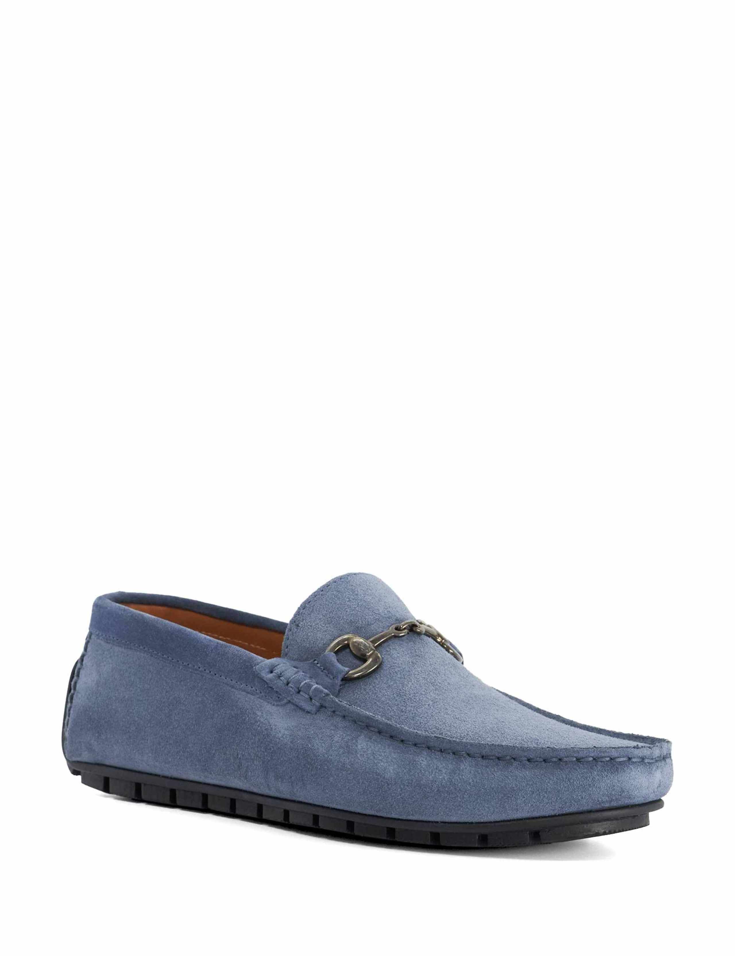 Wide Fit Suede Slip On Loafers 3 of 5