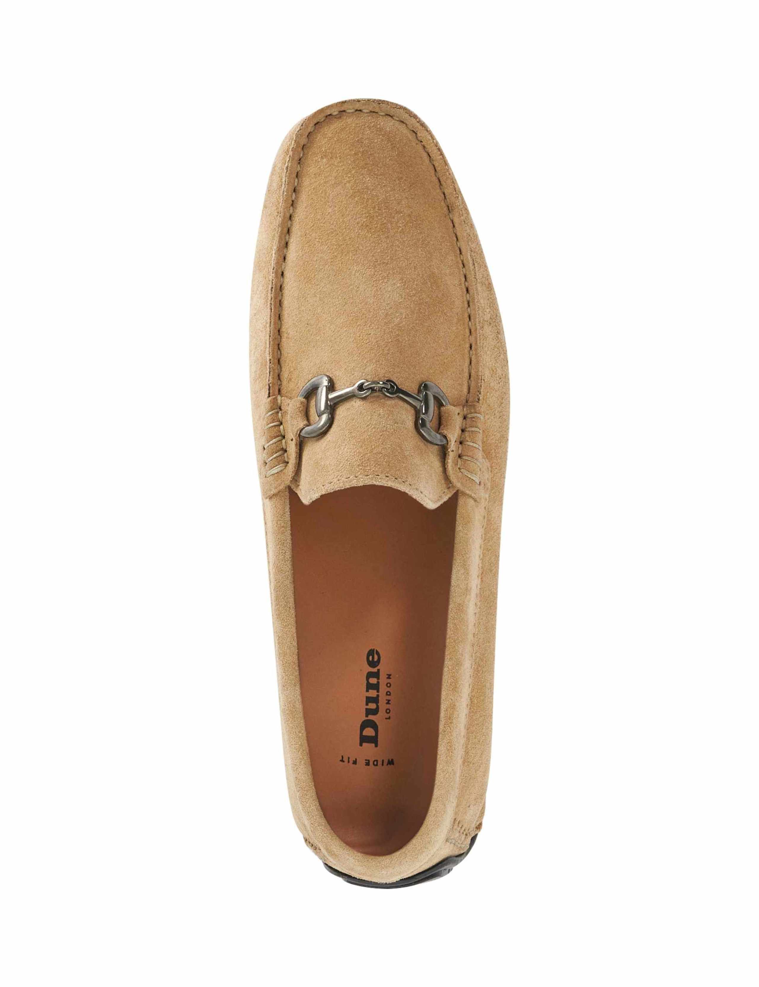 Wide Fit Suede Slip On Loafers 3 of 6